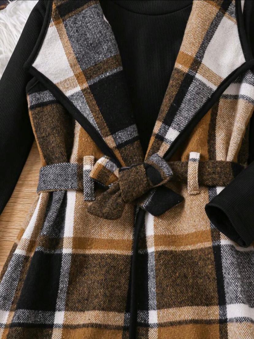 Oduncu Yelekli 3lü Kombin Beauty