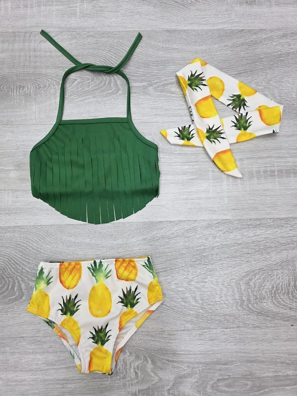 Püsküllü Bikini Kombin