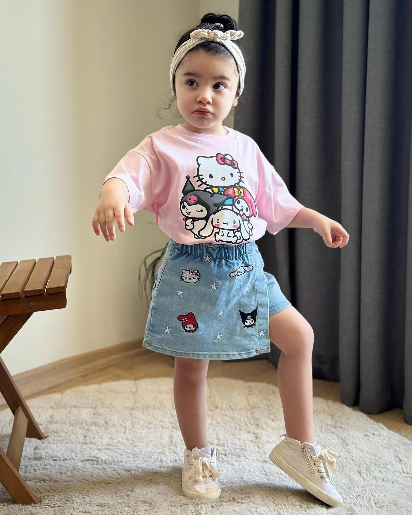 Hello Kitty Kuromi Kot Takım