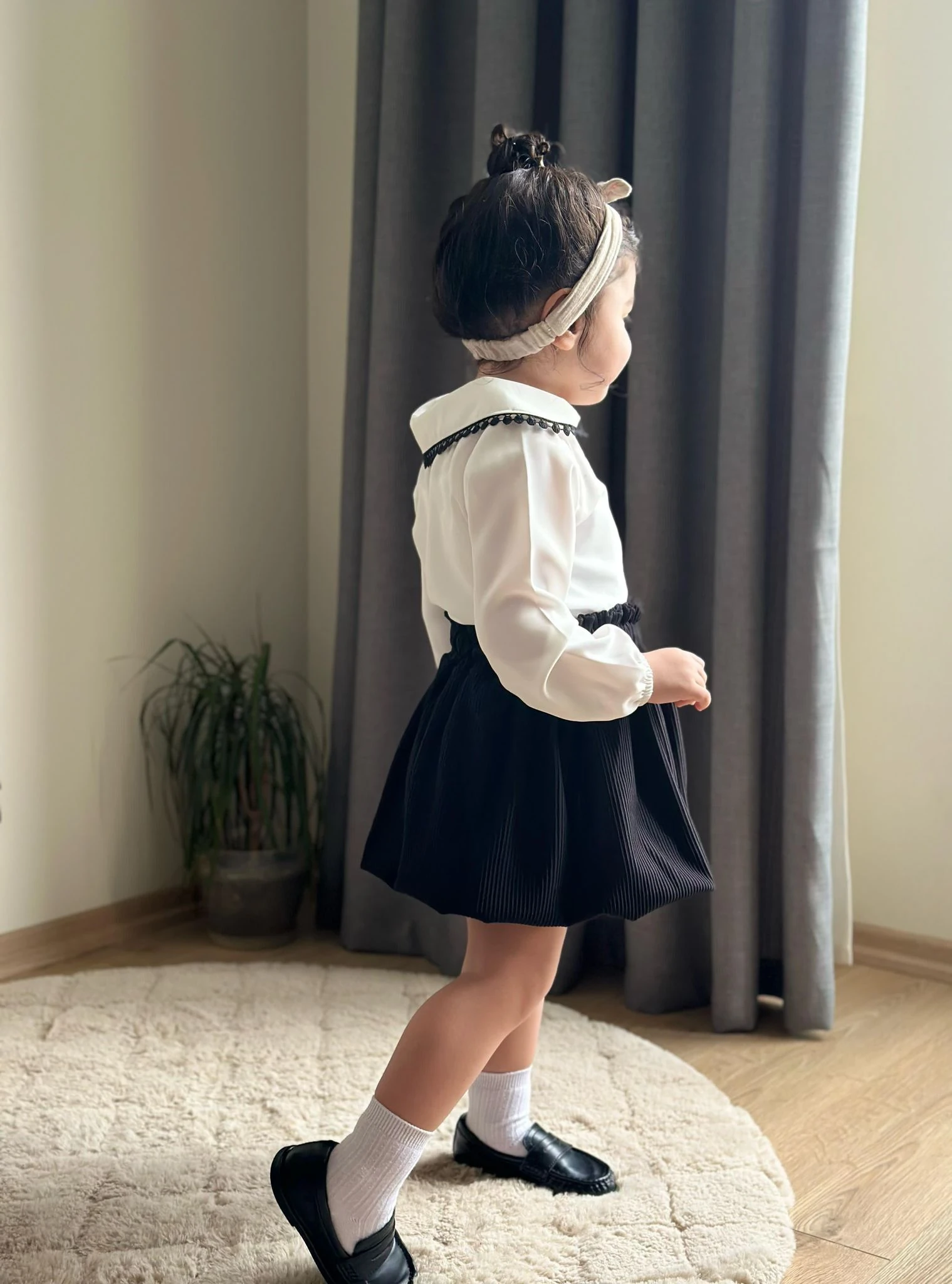 Etekli Bebe Yaka 2’li Kız Takım