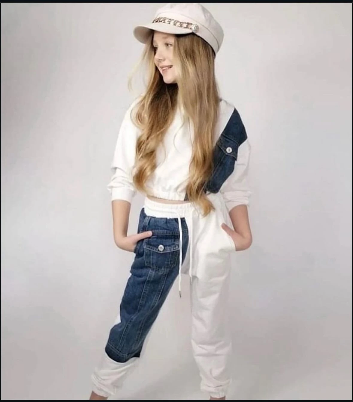 See Jean Detay Takım ( ÖN SİPARİŞ ÜRÜNÜDÜR ) - Beyaz