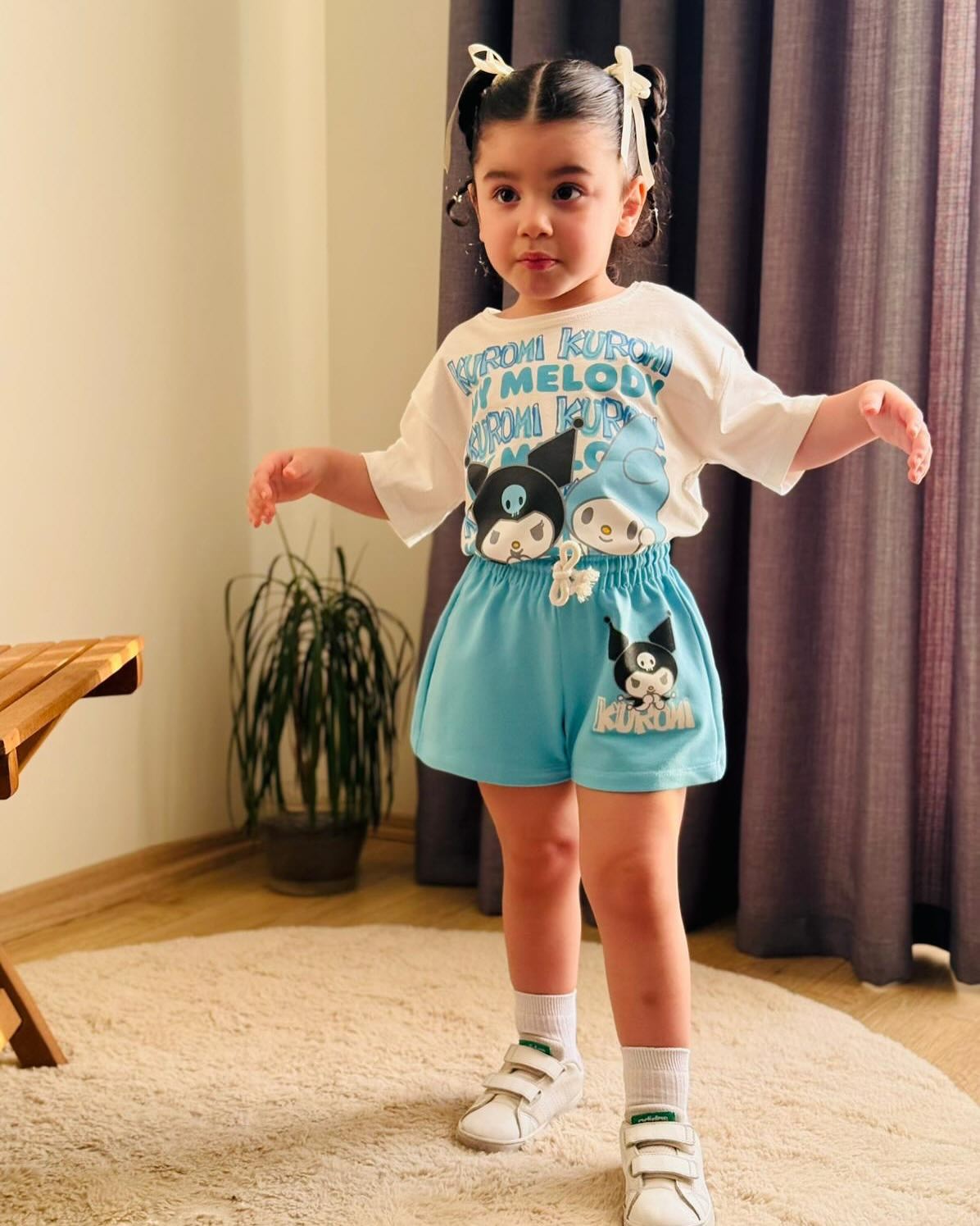 Modi Kuromi Şort Takım