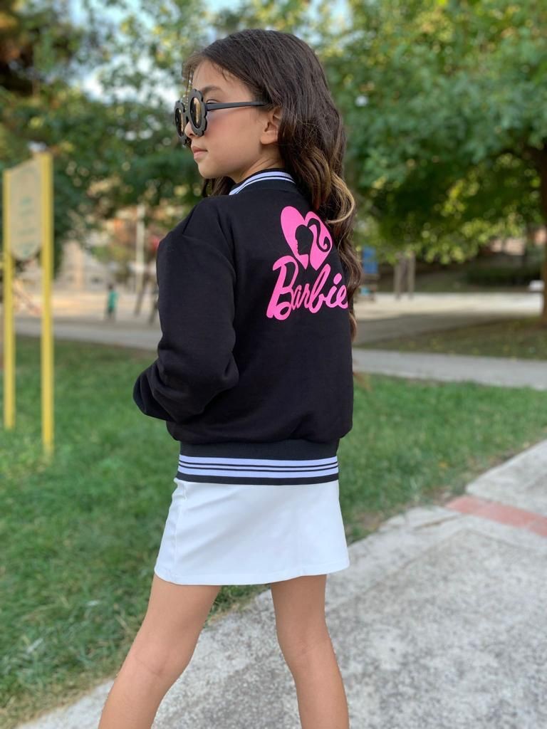 Barbie College Ceket - Siyah