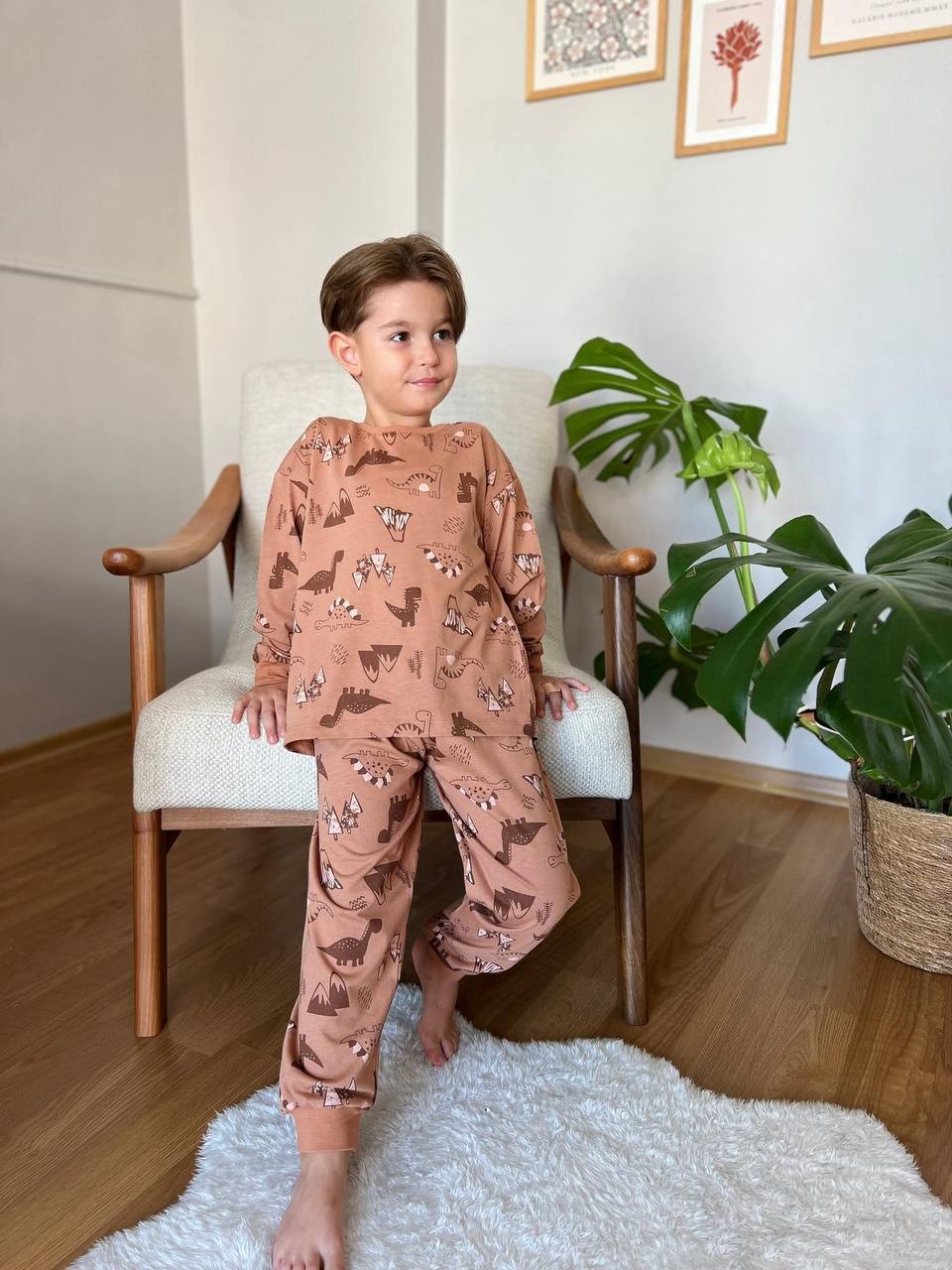 Dinazor Desen Pijama Takım