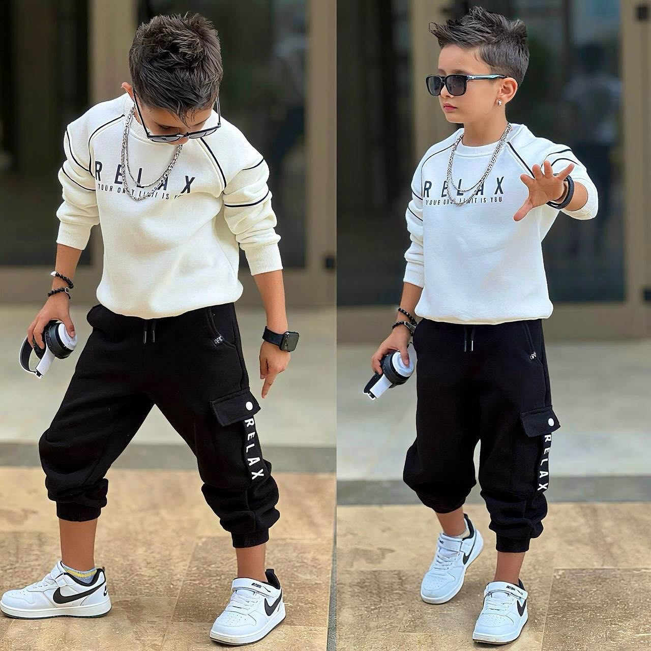 Relax Şardonlu Garson Takım