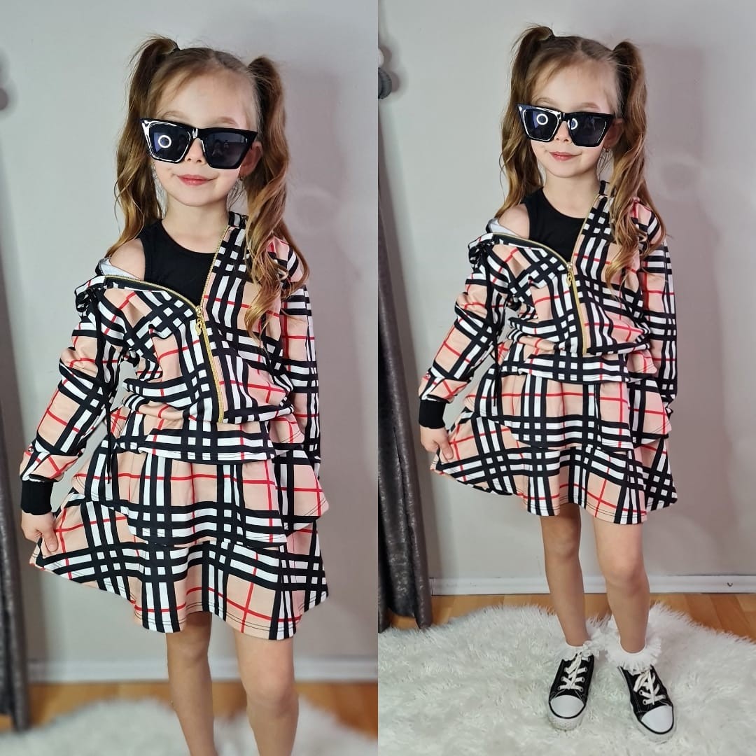 Burberry Etek Hırka Takım