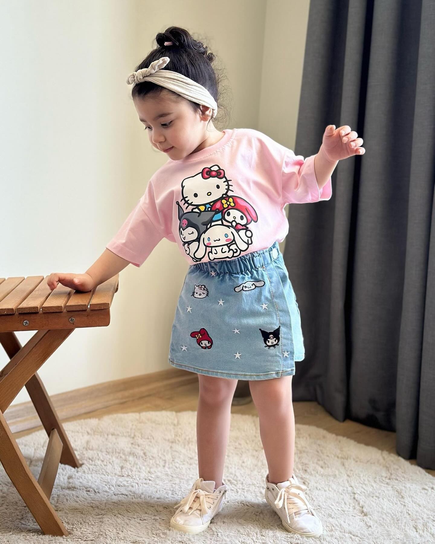 Hello Kitty Kuromi Kot Takım