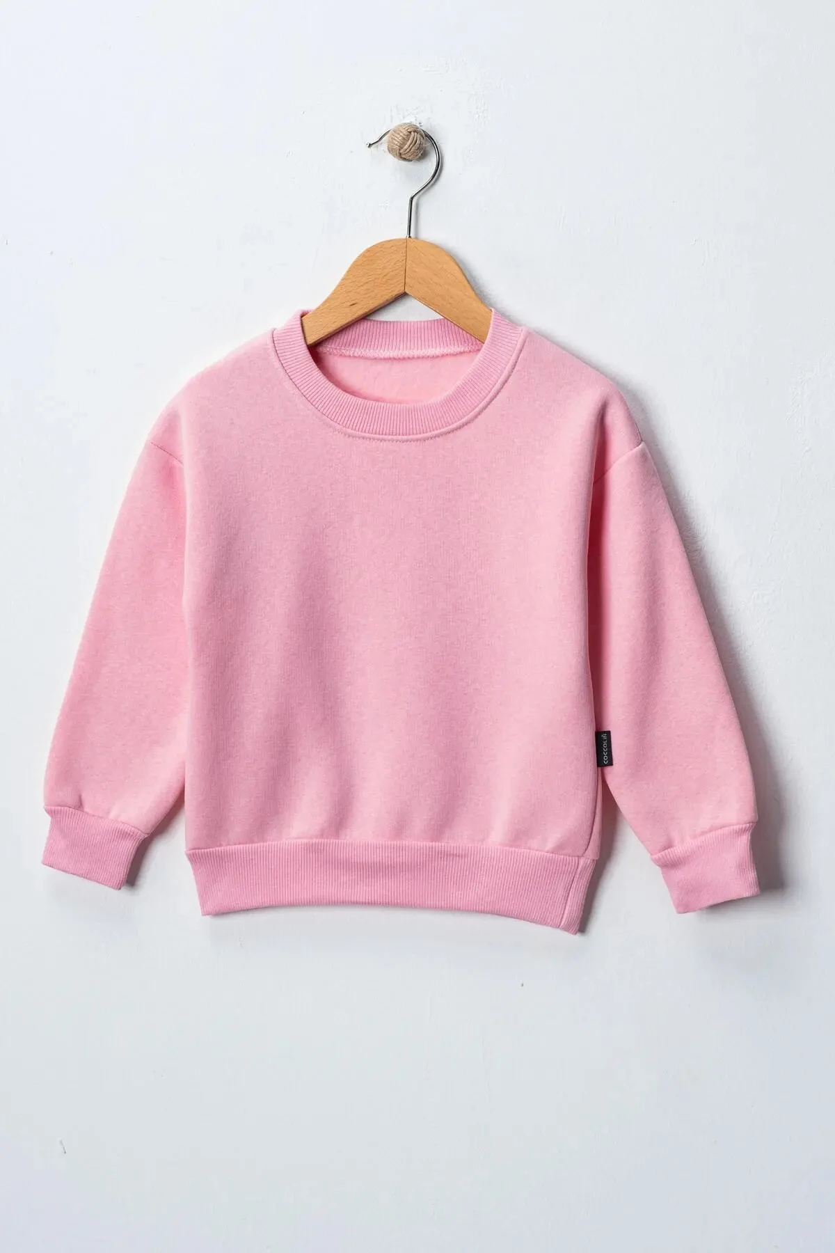 Kız Çocuk 3'lü Paket Basic İçi Polarlı Sweatshirt