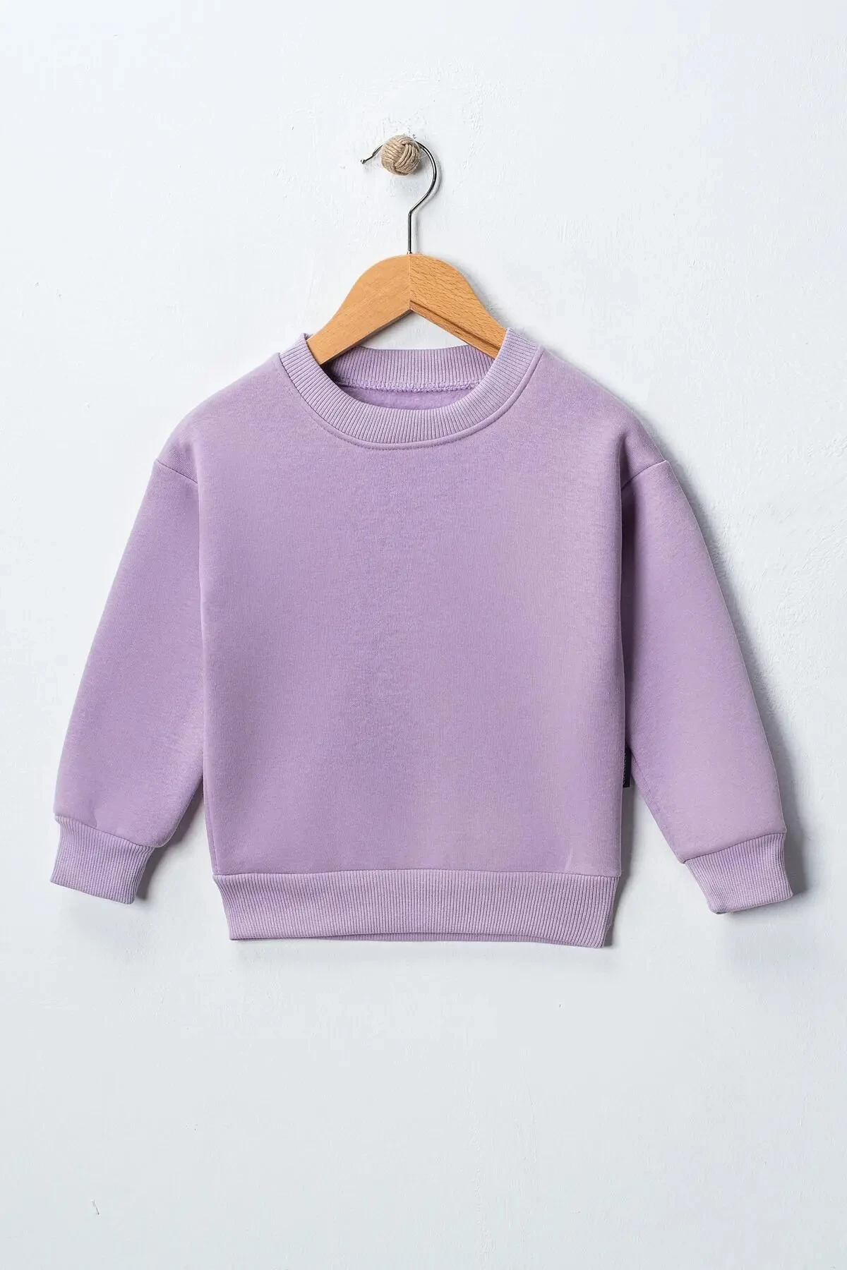 Kız Çocuk 3'lü Paket Basic İçi Polarlı Sweatshirt