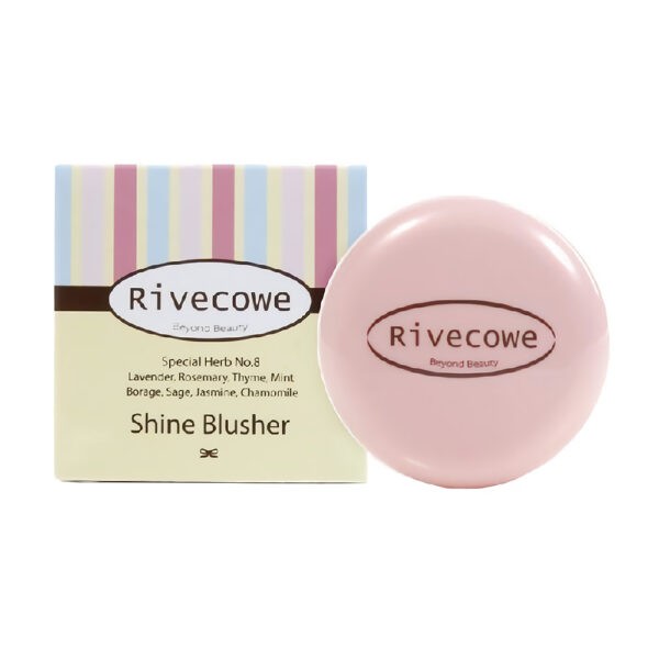 Rivec's Shine Blush - Coral Glow No3