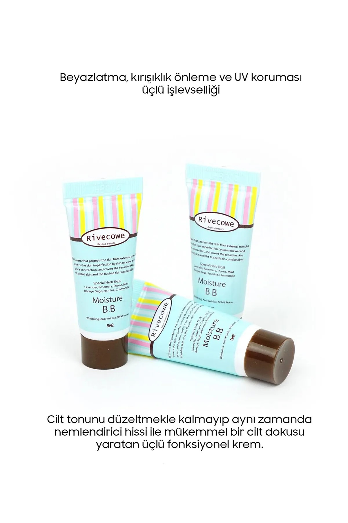 Rivecove moisturizing BB cream, 5 ml 