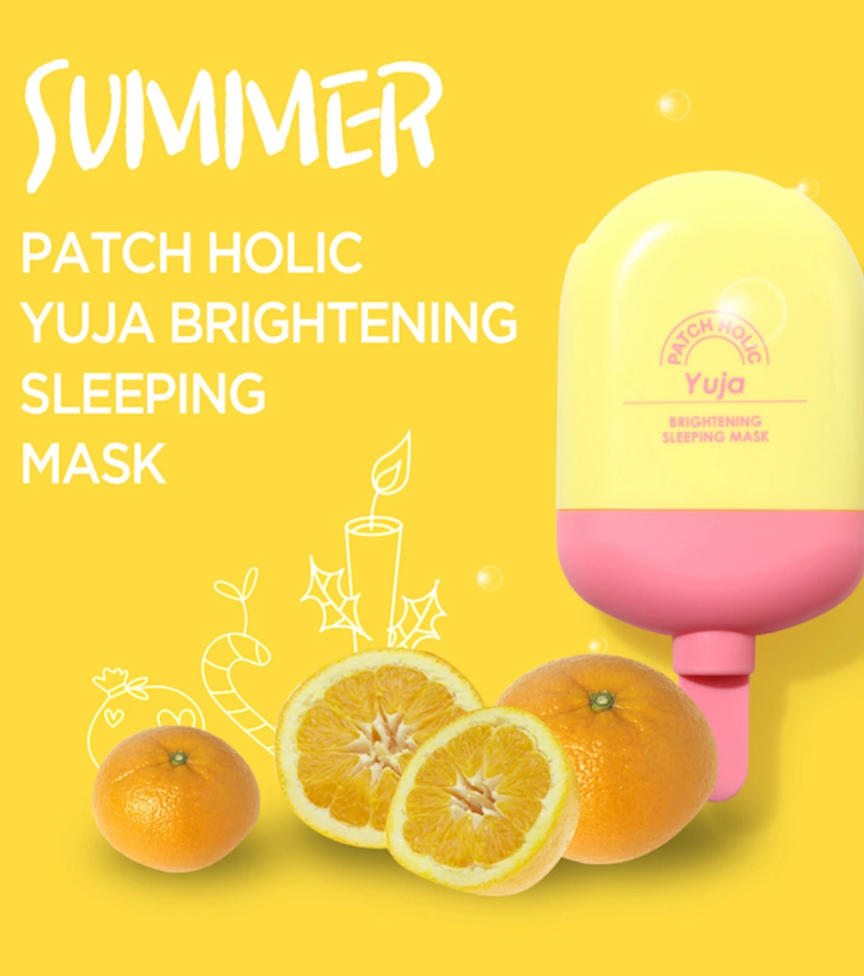  Patchholic Yuja Nemlendirici Uyku Maskesi