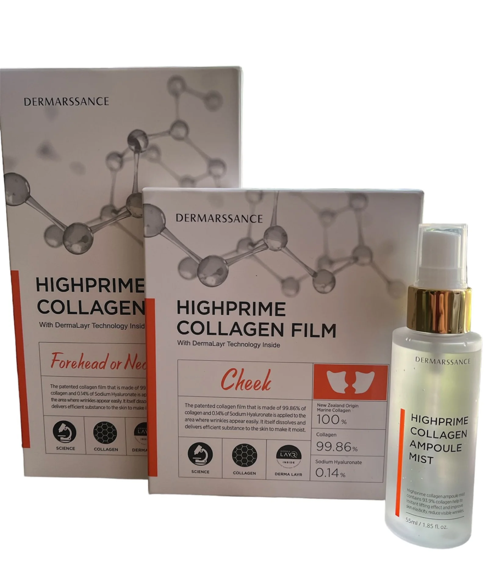 Derma Essence Collagen Ampoule Mist Collagen Essence (set)