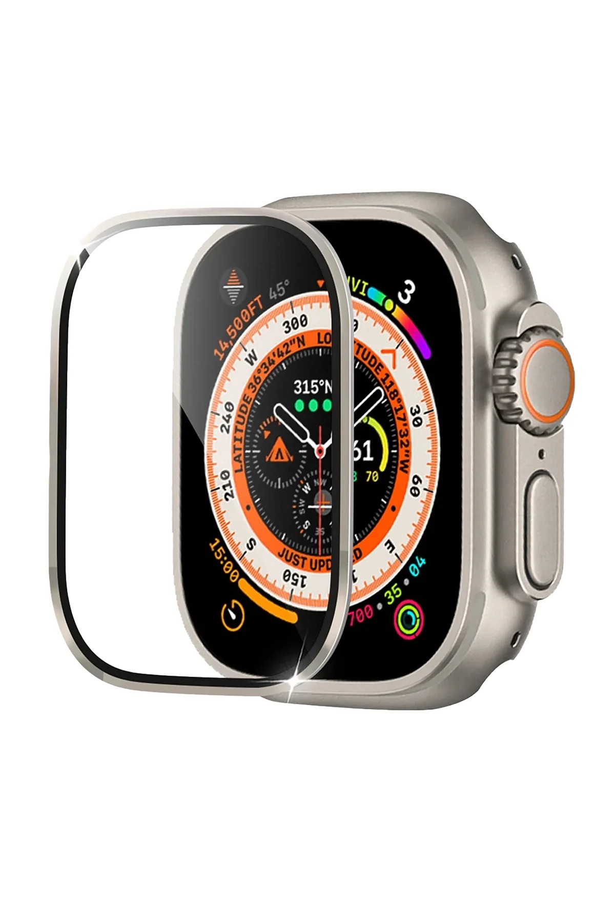 Apple Watch Ultra Uyumlu Ekran Koruyucu Nano ( 49 mm )