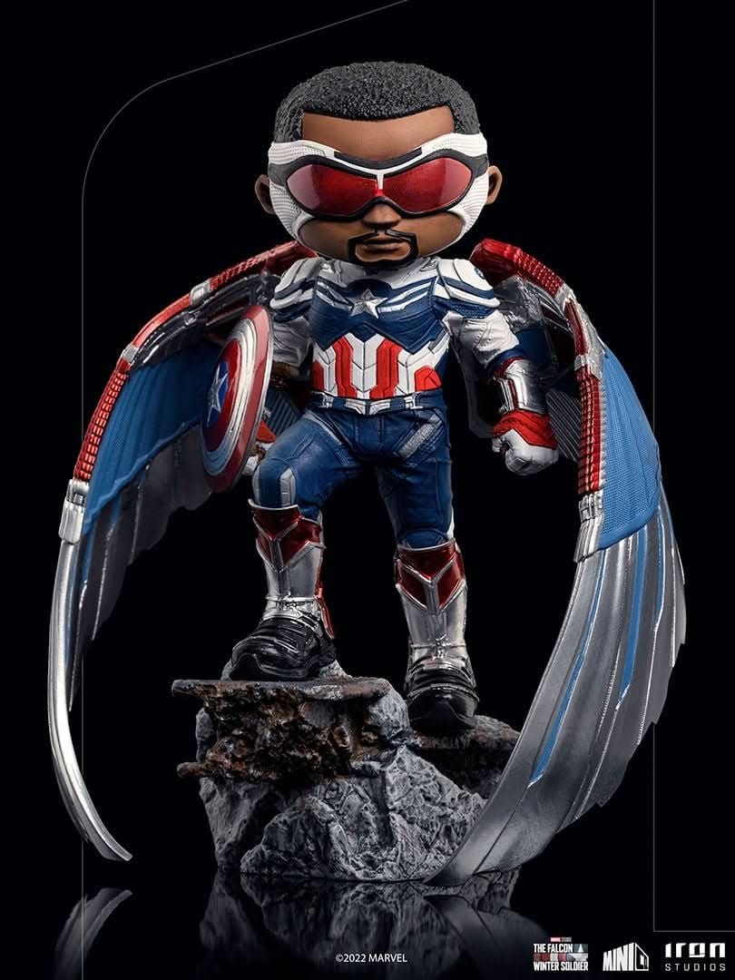 Captain America Sam Wilson - The Falcon and the Winter Soldier - Minico - Iron Studios
