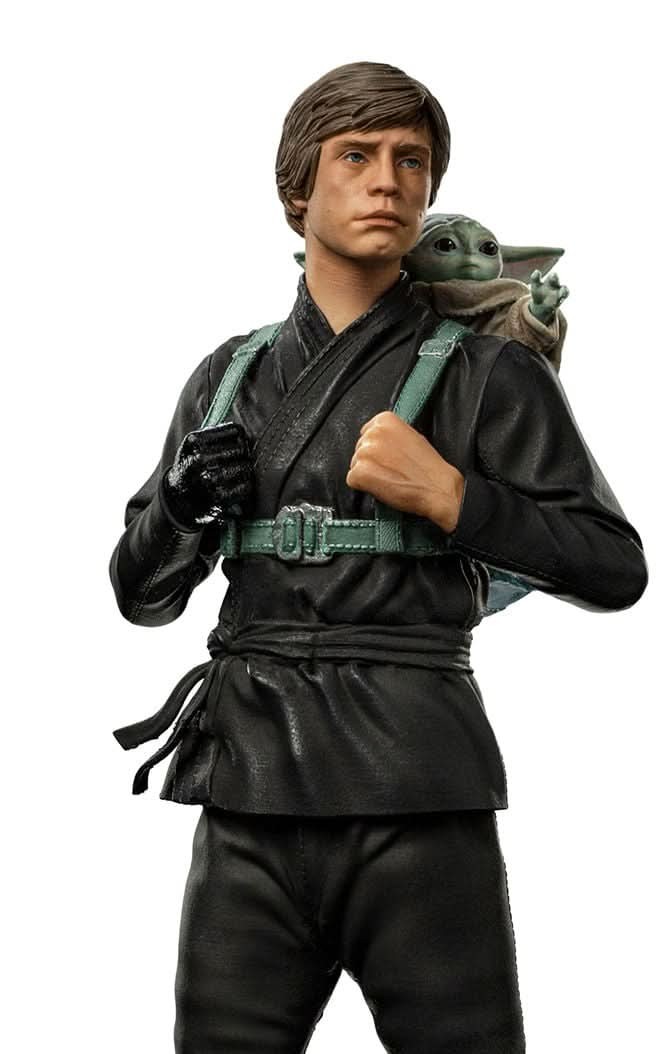 Statue Luke Skywalker and Grogu Training Version - Star Wars: The Book of Boba Fett - Art Scale 1/10 - Iron Studios