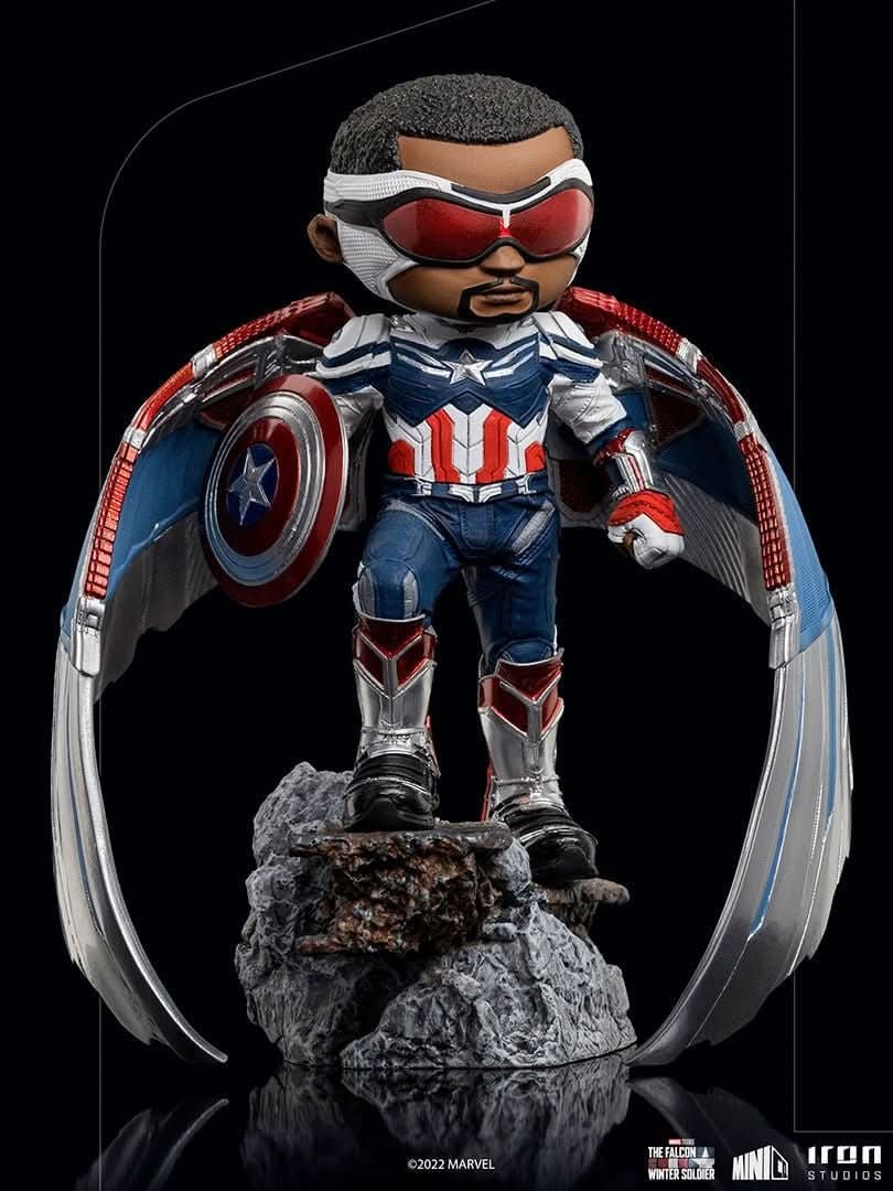 Captain America Sam Wilson - The Falcon and the Winter Soldier - Minico - Iron Studios