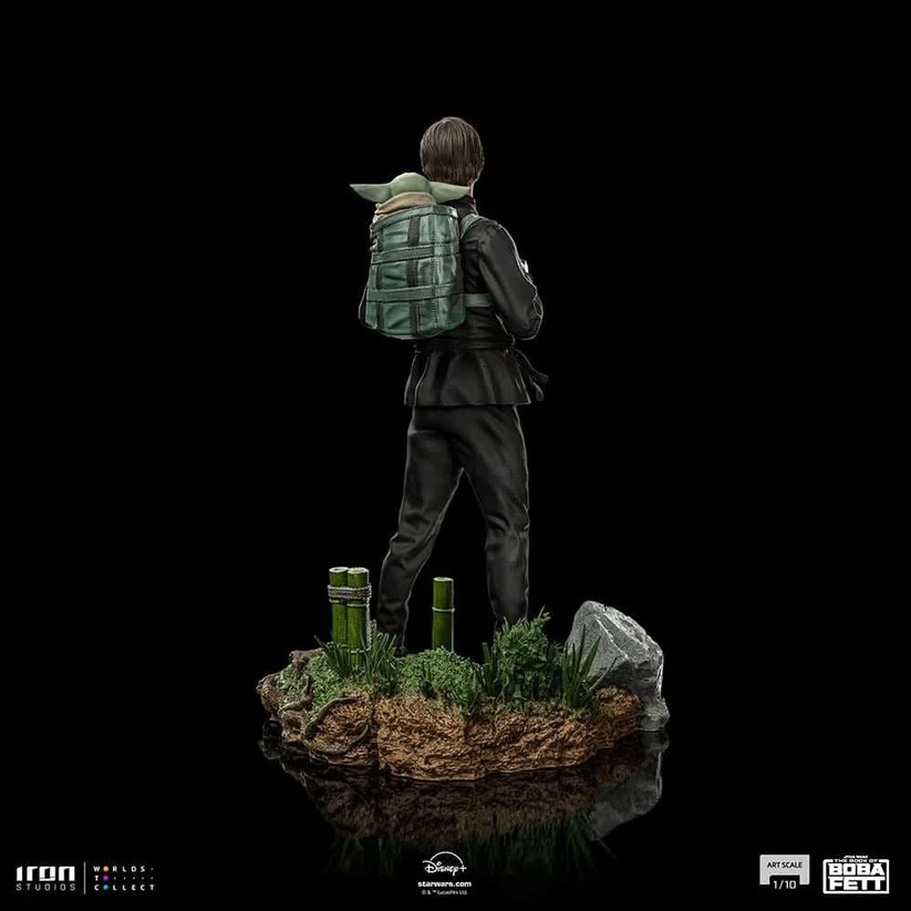 Statue Luke Skywalker and Grogu Training Version - Star Wars: The Book of Boba Fett - Art Scale 1/10 - Iron Studios