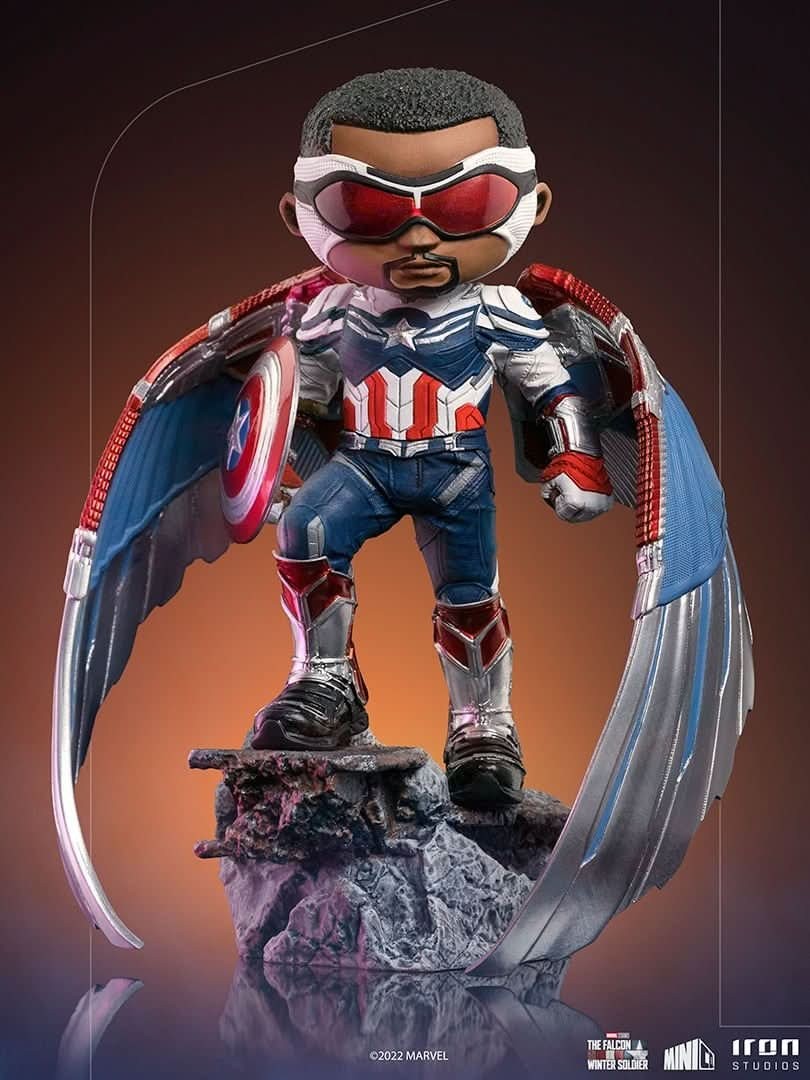 Captain America Sam Wilson - The Falcon and the Winter Soldier - Minico - Iron Studios