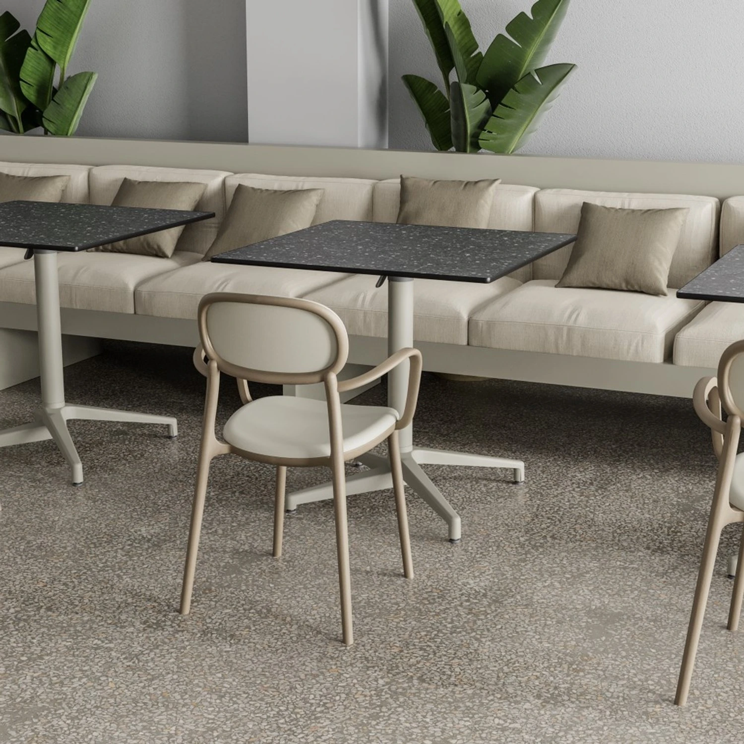 MASA RAYNA-C 69X69 CM V2 KATLANIR