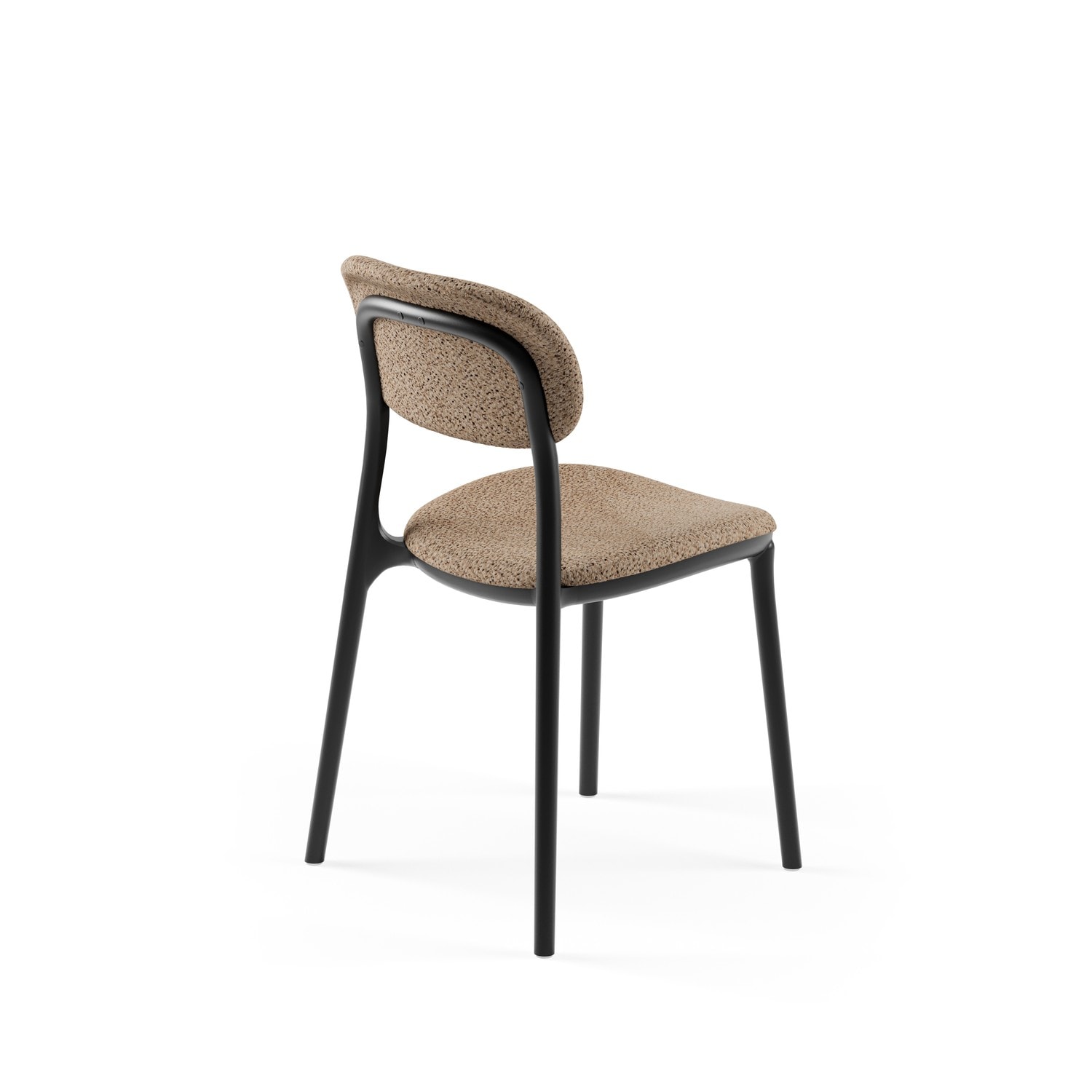 SANDALYE ALCEA PAD | SİYAH RENK, SOFIA 04 (GLORIA 310) KUMAŞ
