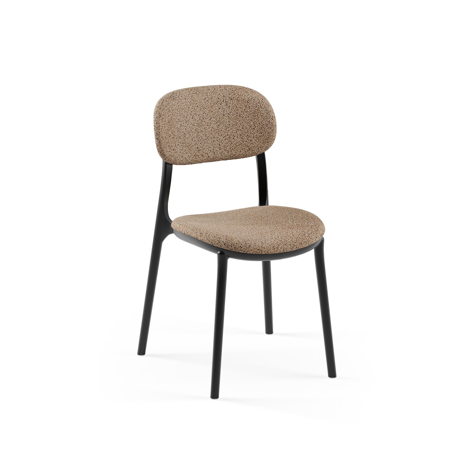 SANDALYE ALCEA PAD | SİYAH RENK, SOFIA 04 (GLORIA 310) KUMAŞ
