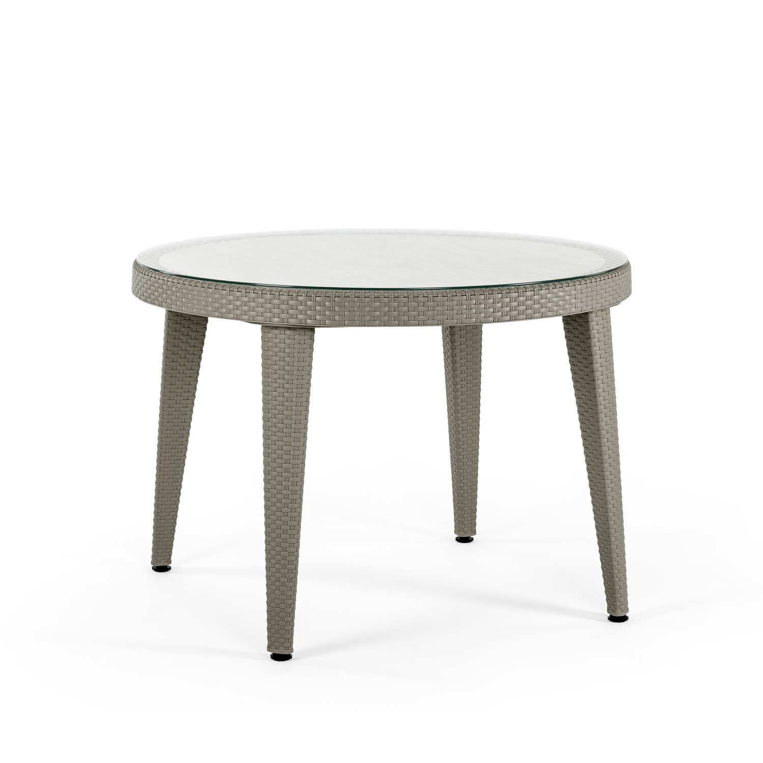 MASA OKARA Ø110 CM (CAMLI) | VİZON RENK