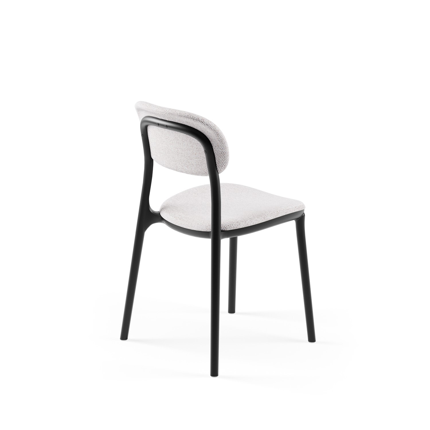 SANDALYE ALCEA PAD | SİYAH RENK, HASIR 00 - KREM KUMAŞ