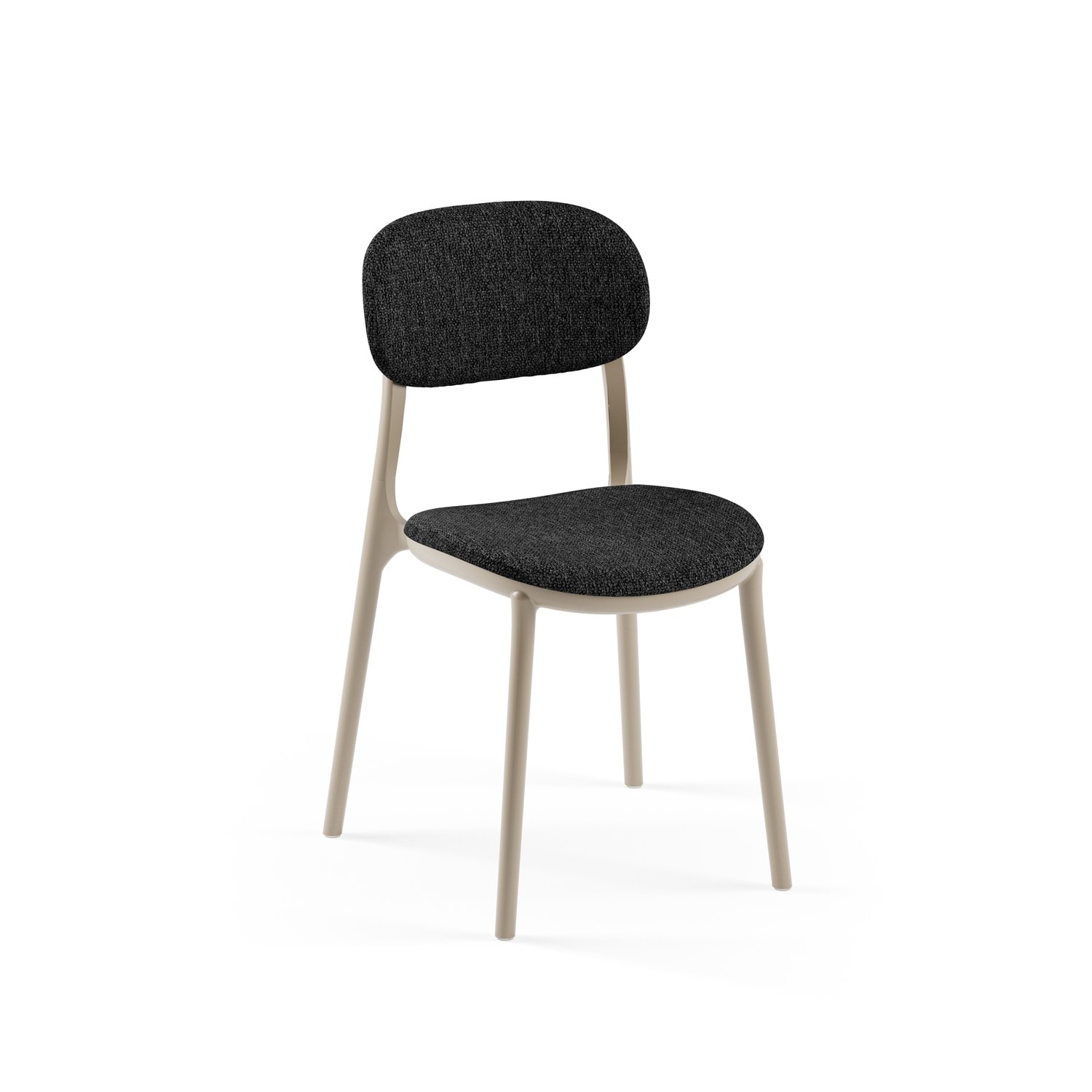 SANDALYE ALCEA PAD | KUM BEJİ RENK, HASIR 76 - ANTRASİT KUMAŞ