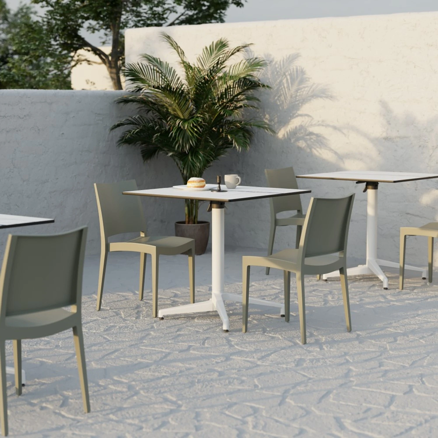 MASA RAYNA-C 69X69 CM V2 KATLANIR