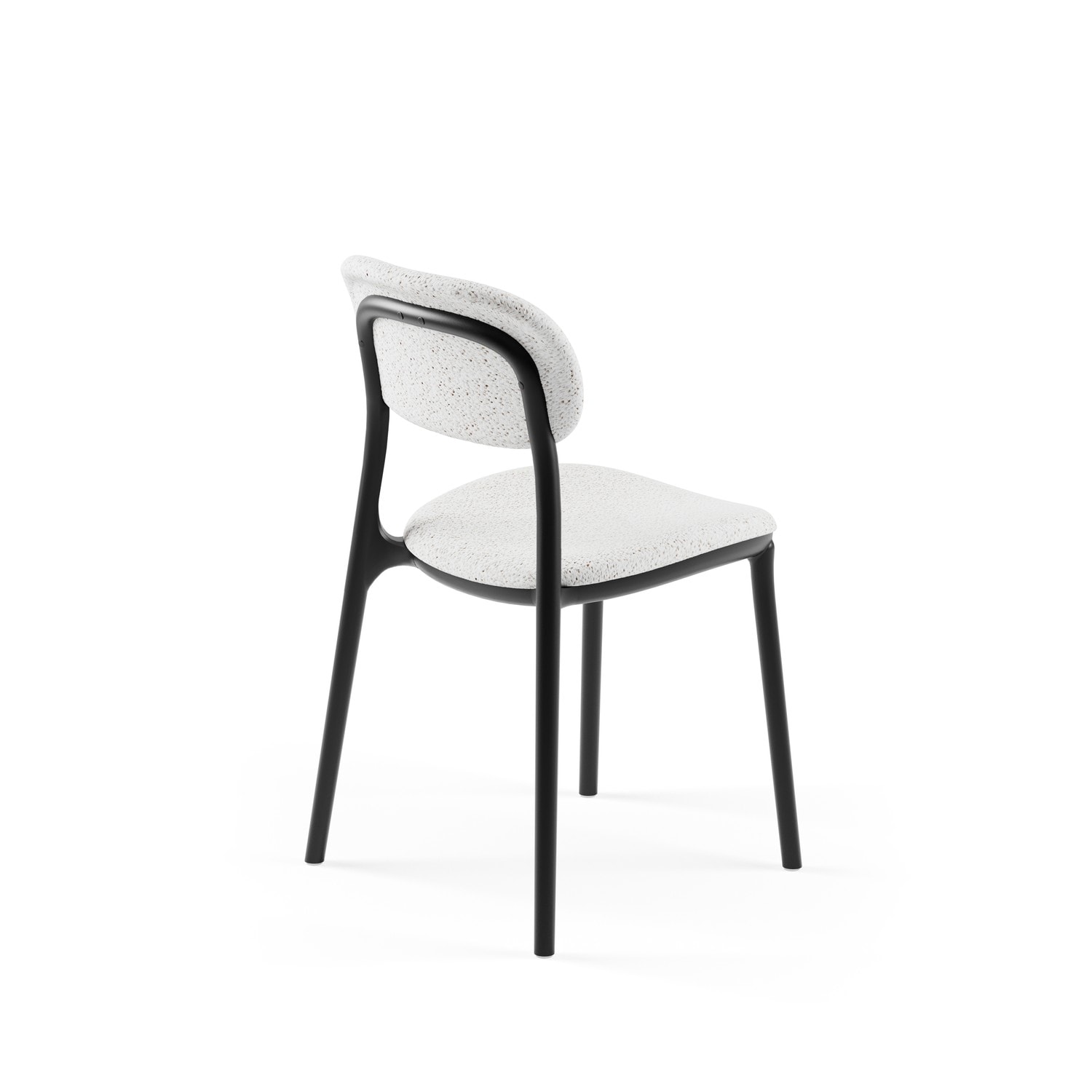 SANDALYE ALCEA PAD | SİYAH RENK, SOFIA 01 (GLORIA 030) KUMAŞ