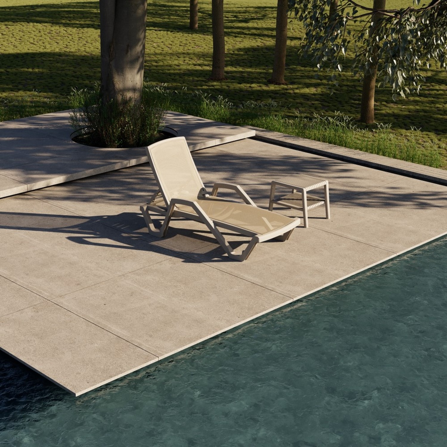 ŞEZLONG MARE KOLLU | ANTRASİT RENK, SİYAH E-3045154 (PHIFER) FİLE RENGİ
