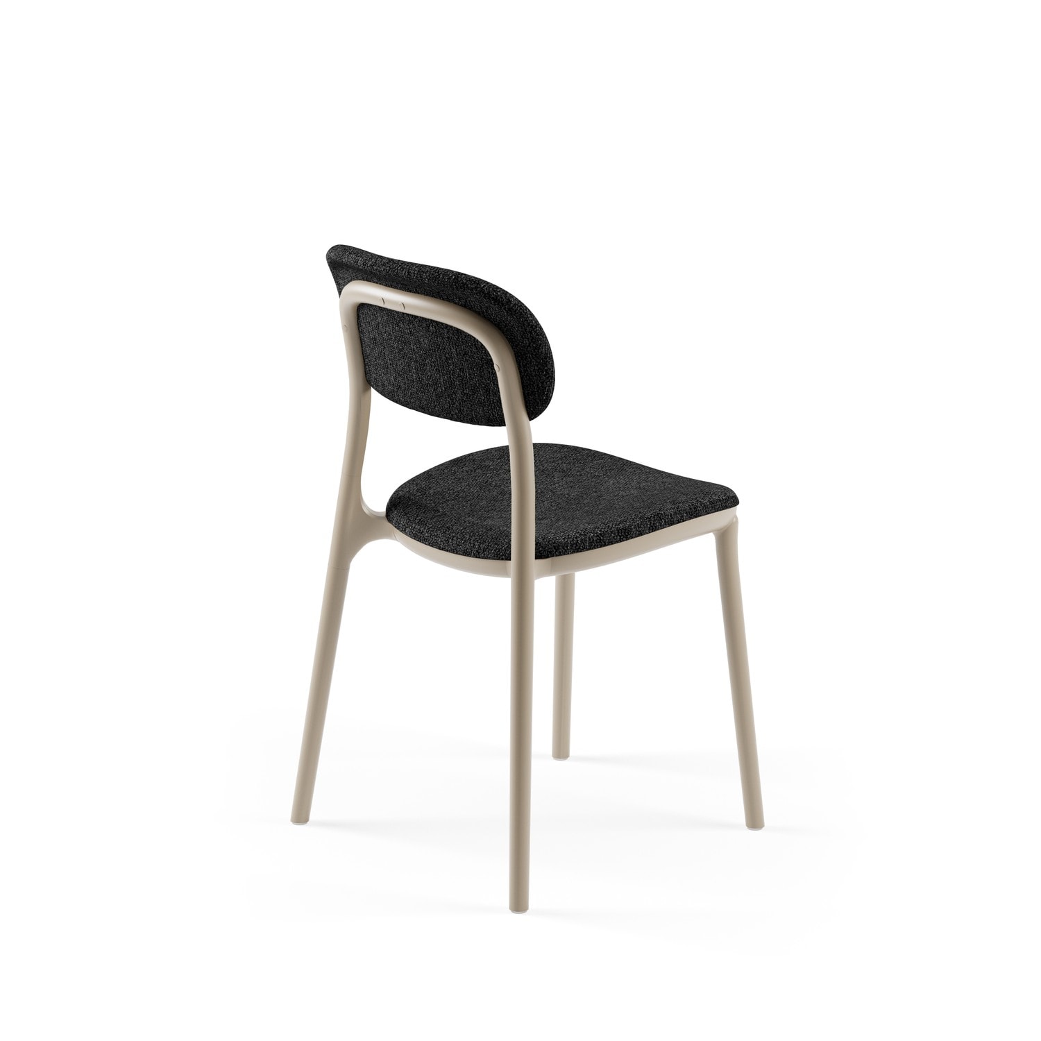 SANDALYE ALCEA PAD | KUM BEJİ RENK, HASIR 76 - ANTRASİT KUMAŞ