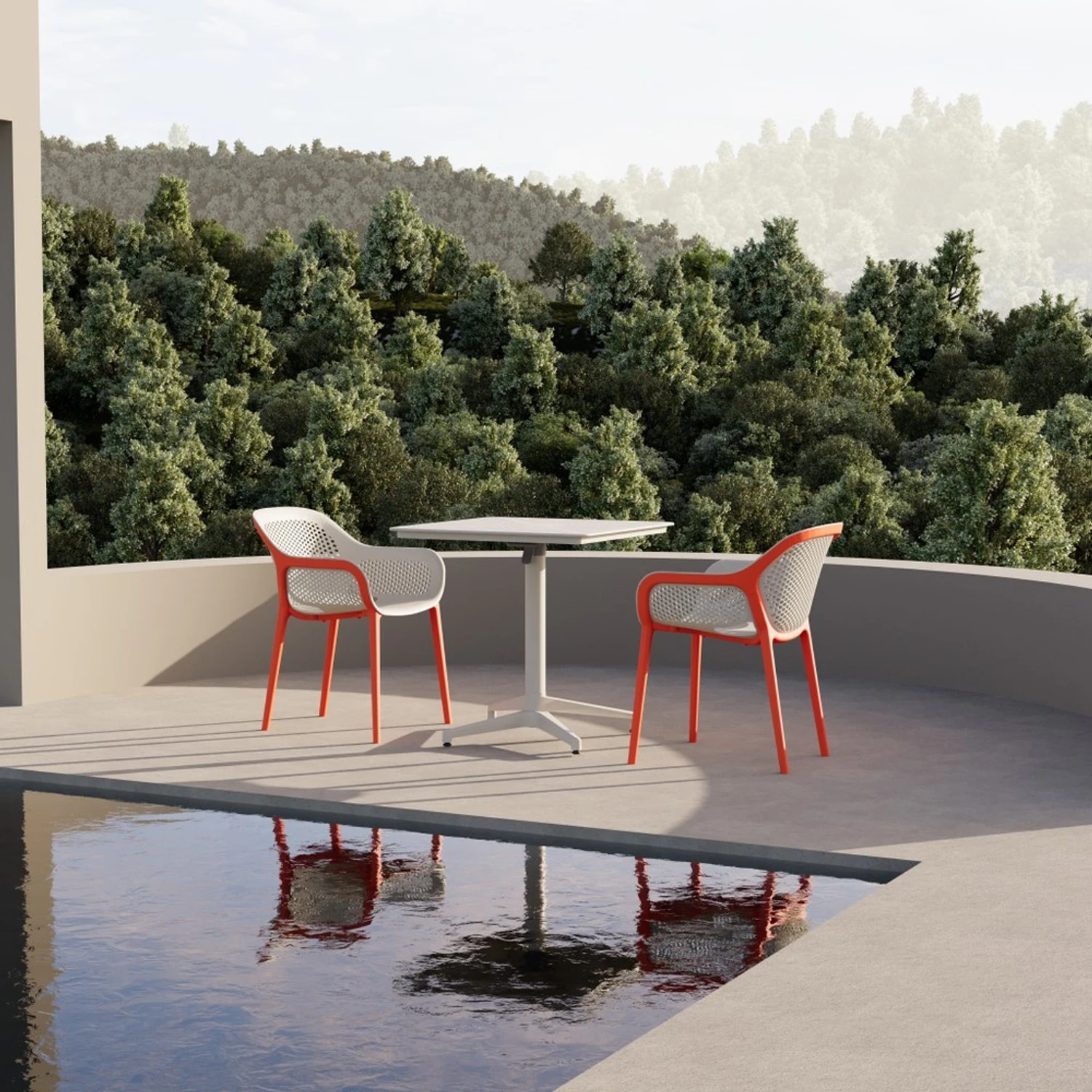 MASA RAYNA 80X80 CM KATLANIR