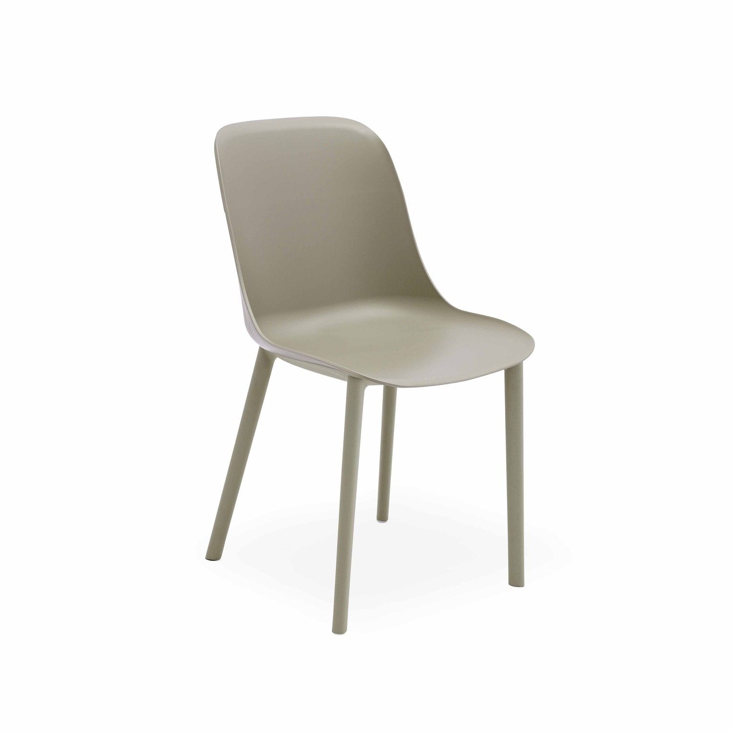 SANDALYE SHELL-P | ÇİMENTO GRİ RENK