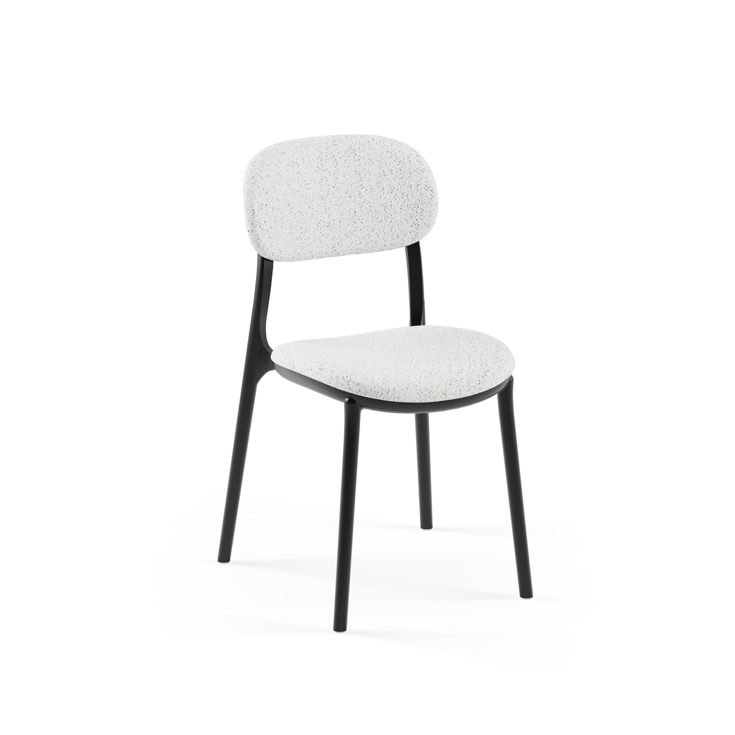 SANDALYE ALCEA PAD | SİYAH RENK, SOFIA 01 (GLORIA 030) KUMAŞ
