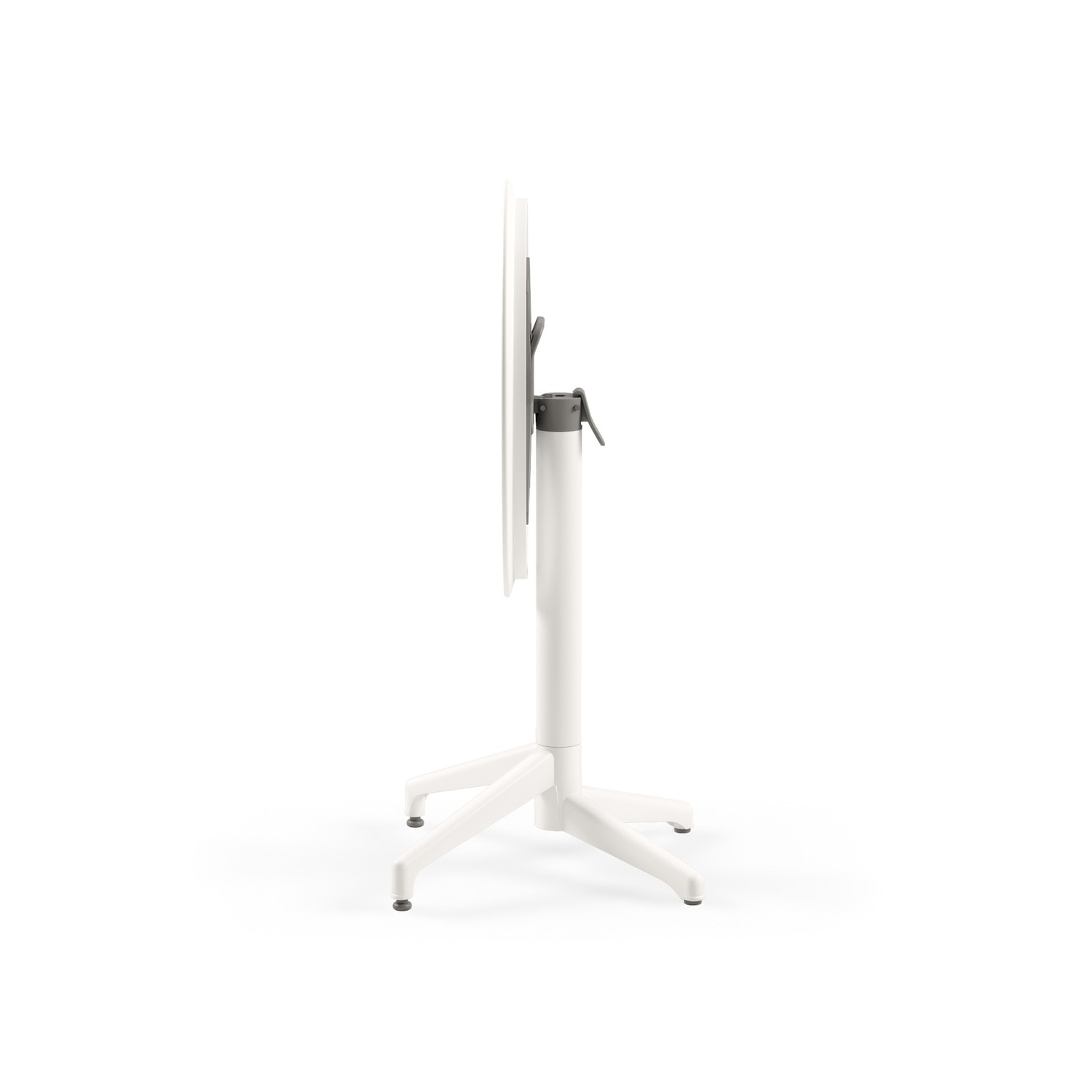 MASA RAYNA  Ø60 CM V2 KATLANIR | SÜT BEYAZ