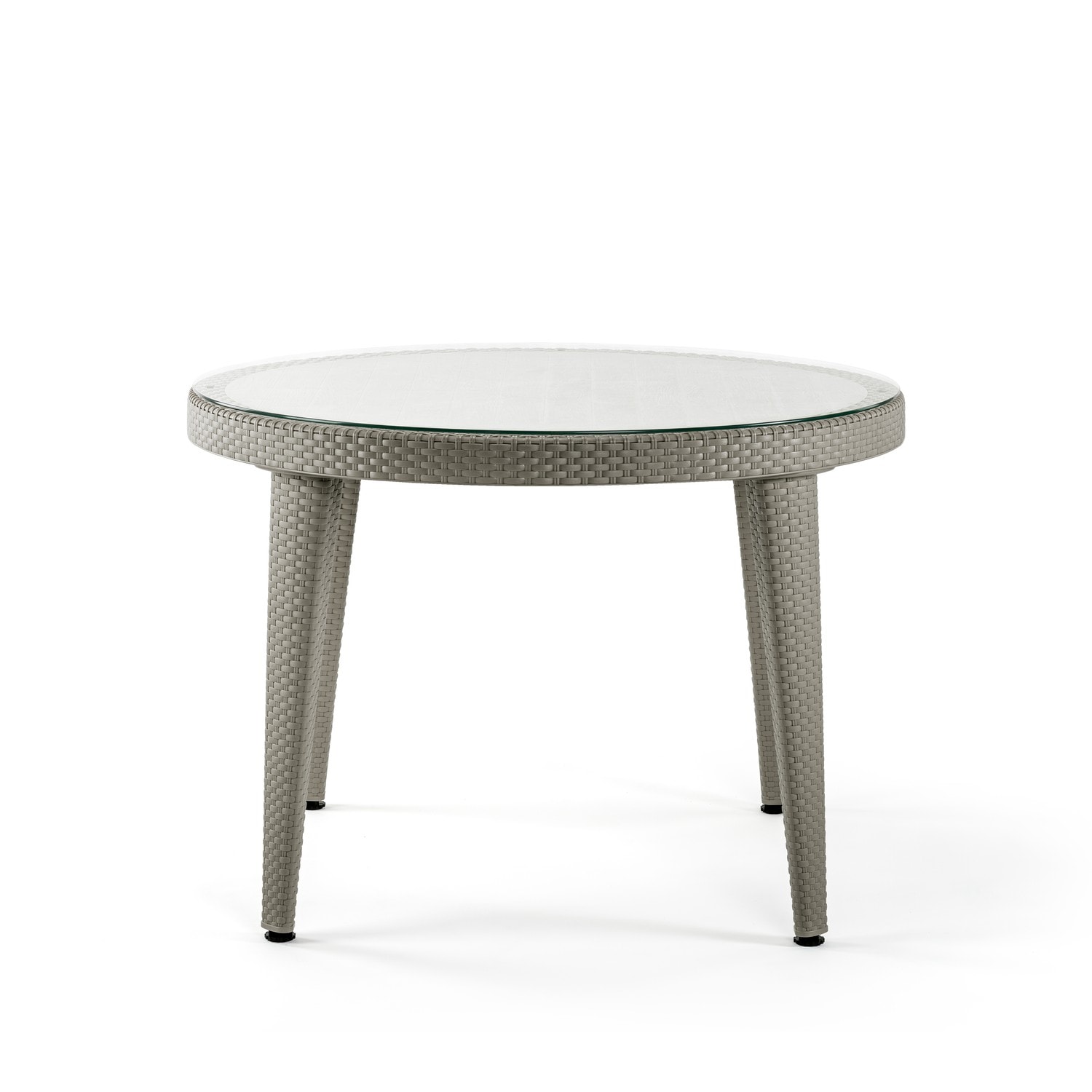 MASA OKARA Ø110 CM (CAMLI) | VİZON RENK