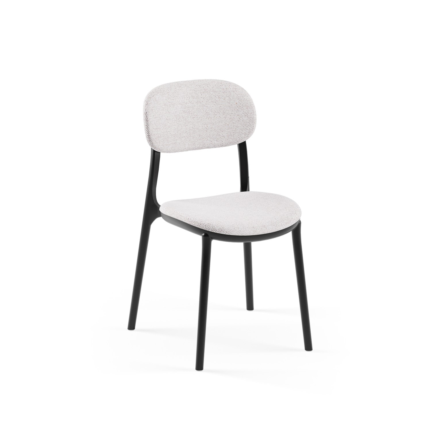 SANDALYE ALCEA PAD | SİYAH RENK, HASIR 00 - KREM KUMAŞ