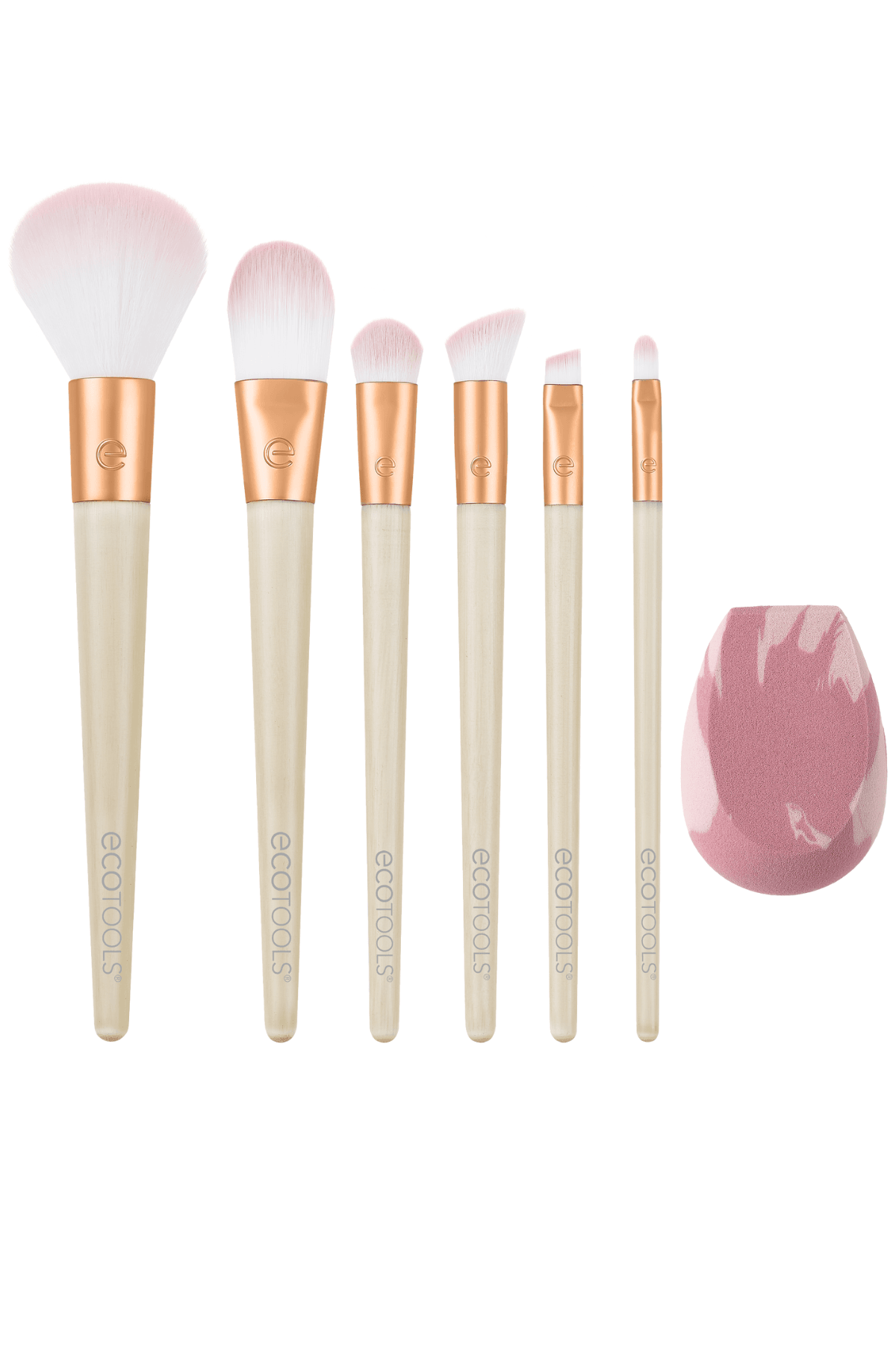 ECOTOOLS WRAPPED IN GLOW MAKEUP BRUSH SET