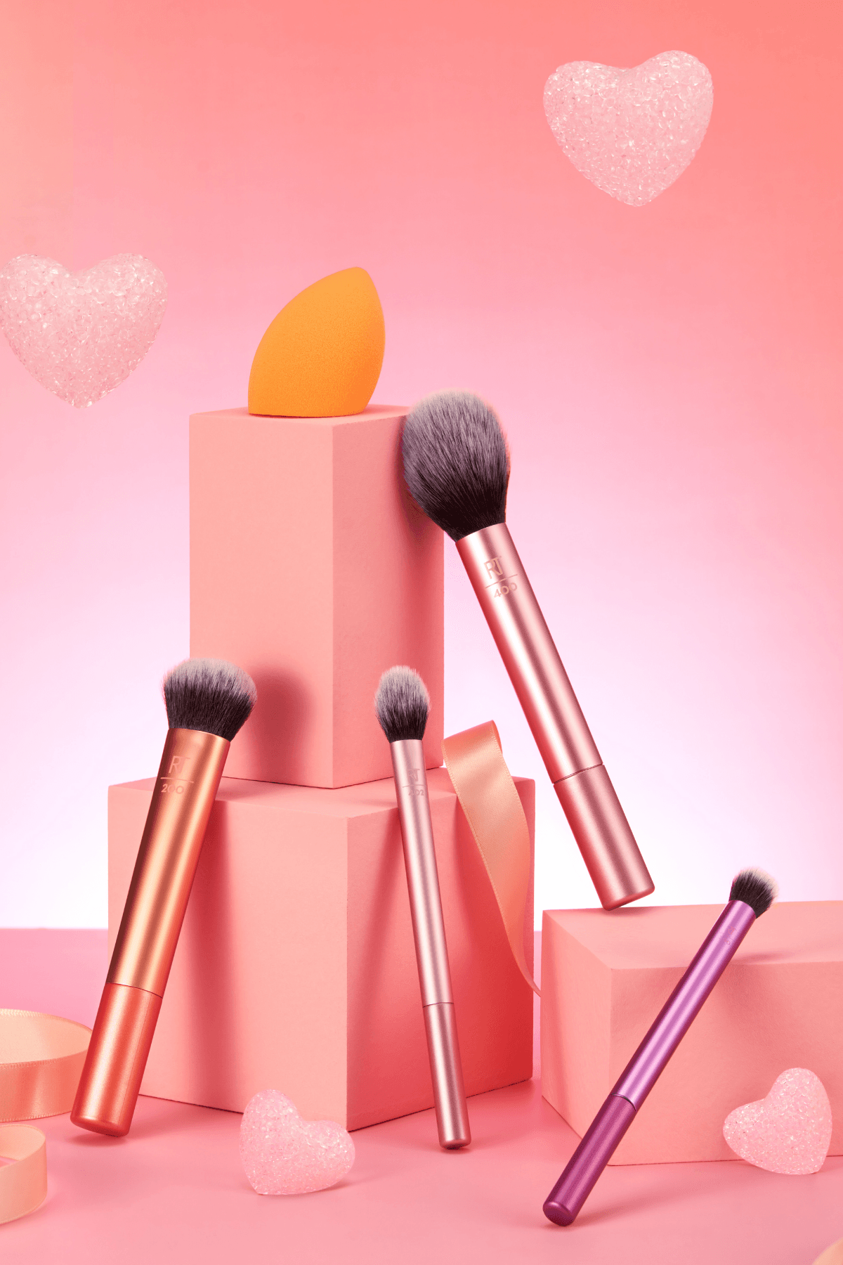 REAL TECHNIQUES EVERYDAY ESSENTIALS MAKEUP BRUSH SET