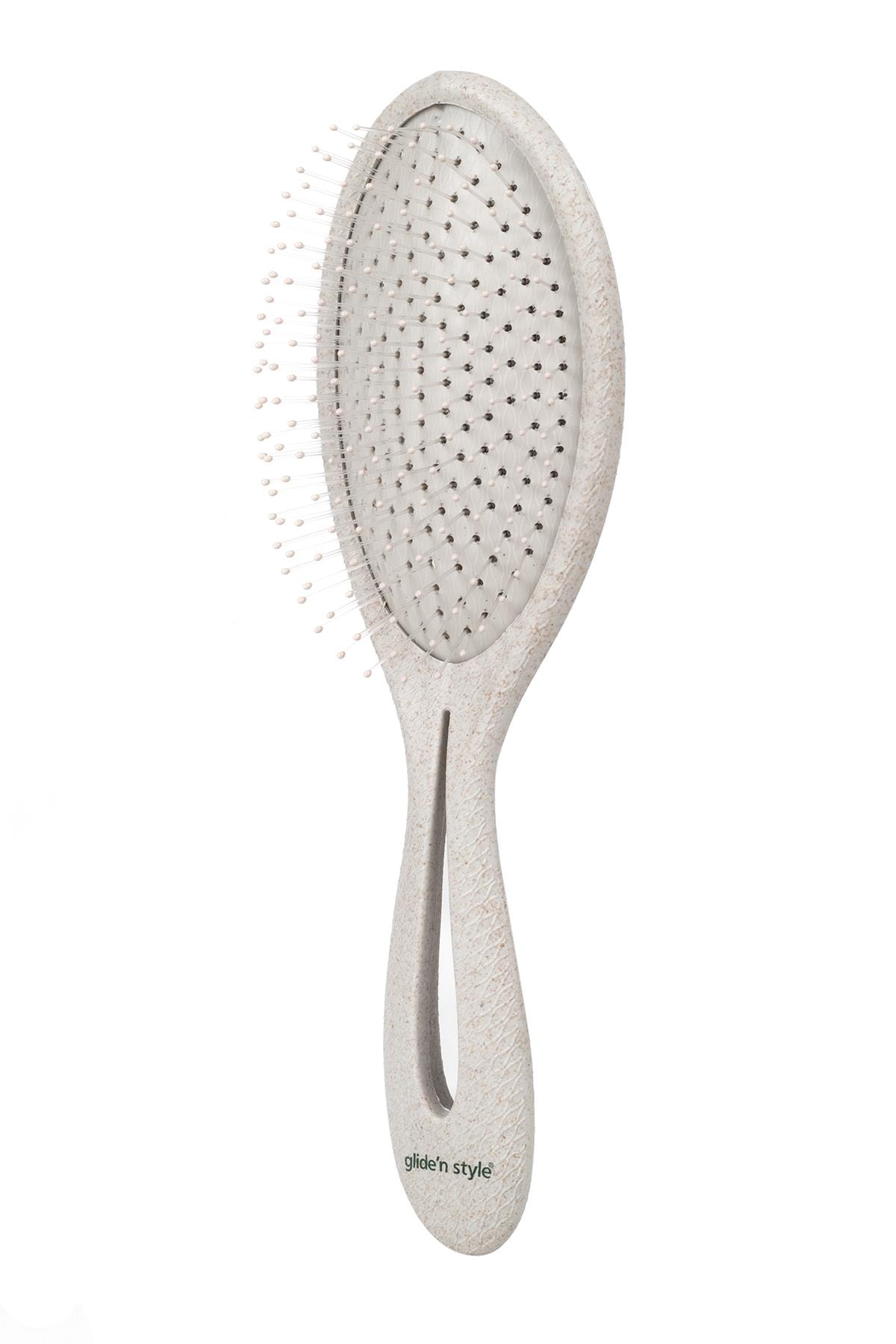 Glide’n Style Eco Detangling Cushion Brush – Doğa Dostu Saç Açıcı Fırça