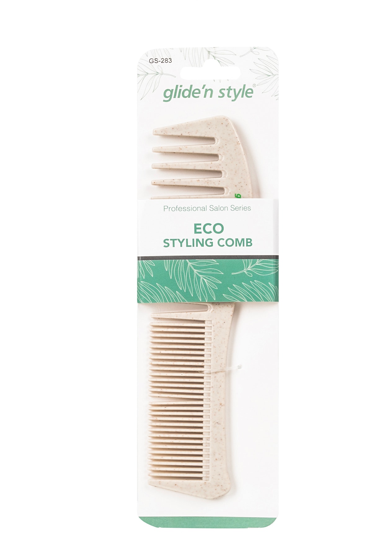 Glide’n Style Eco Saç Tarama & Şekillendirme Tarağı – Profesyonel Seri, Doğa Dostu