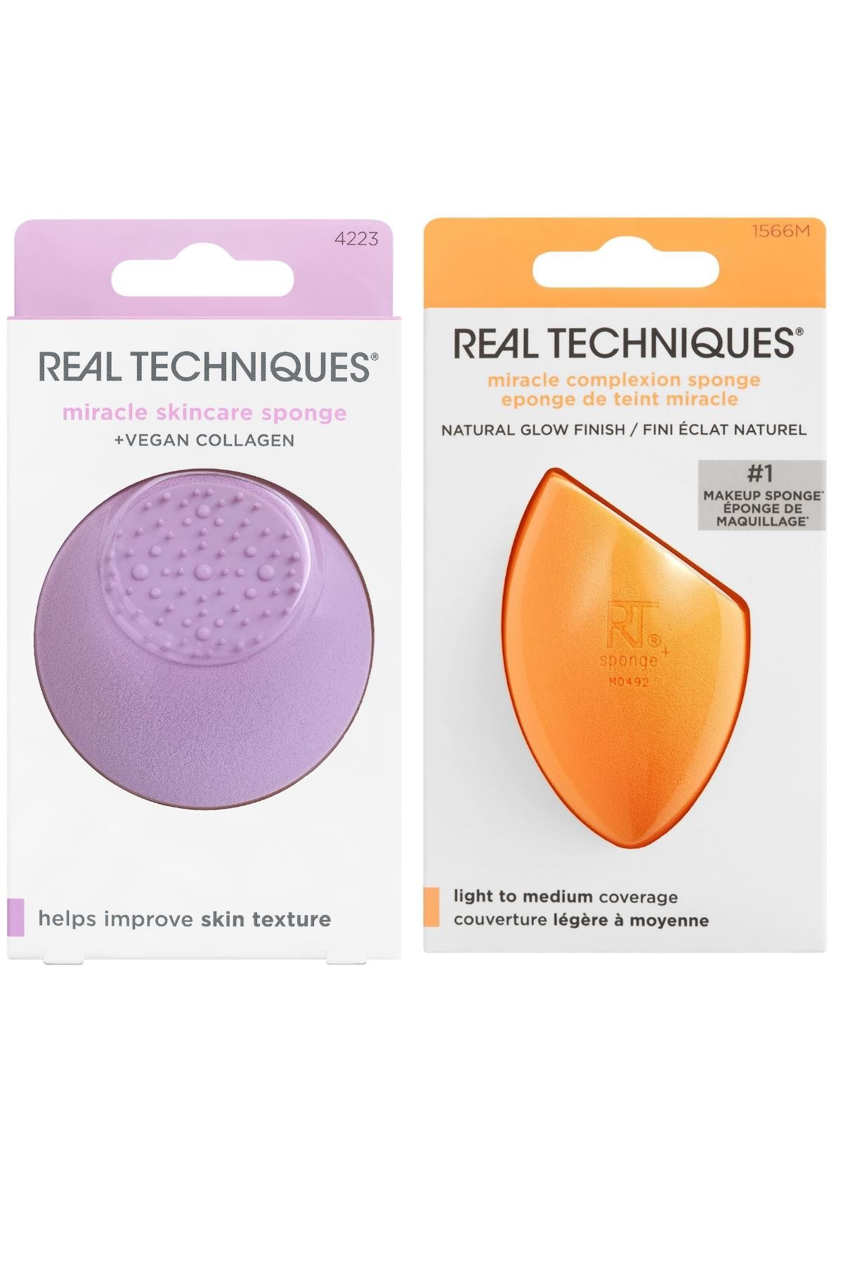 REAL TECHNIQUES SPONGE PLUS CİLT BAKIM SÜNGERİ / MUCİZE MAKYAJ SÜNGERİ