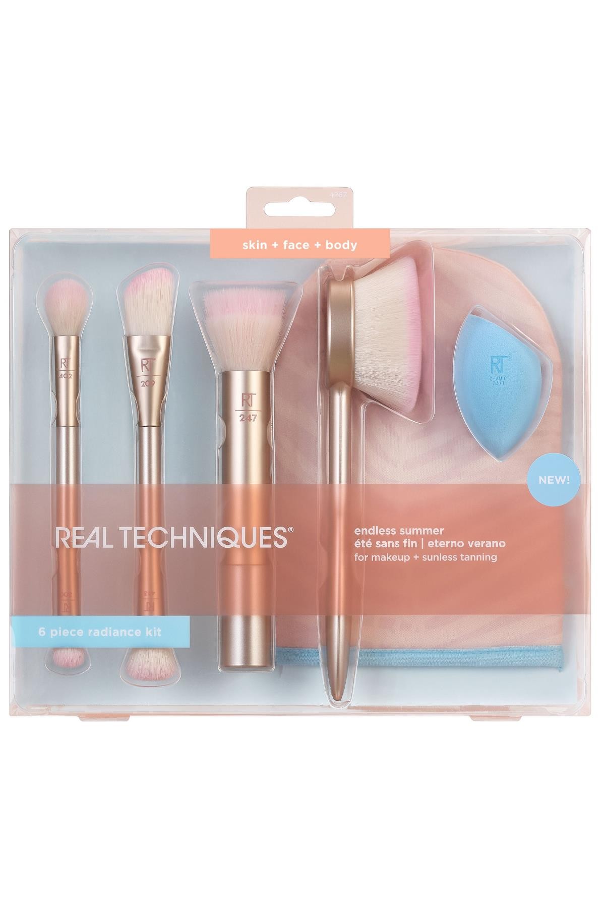 REAL TECHNIQUES ENDLESS SUMMER BRUSH KIT