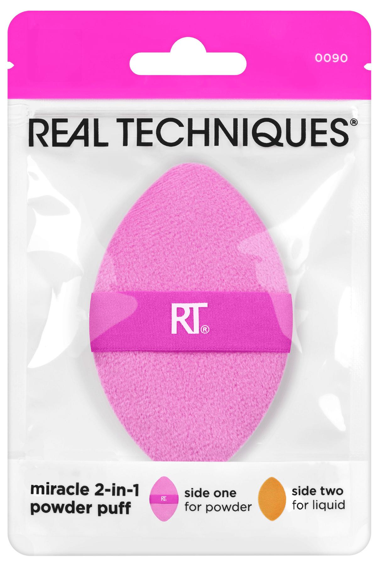 REAL TECHNIQUES MIRACLE DOUBLE SIDE MAKEUP POUGH