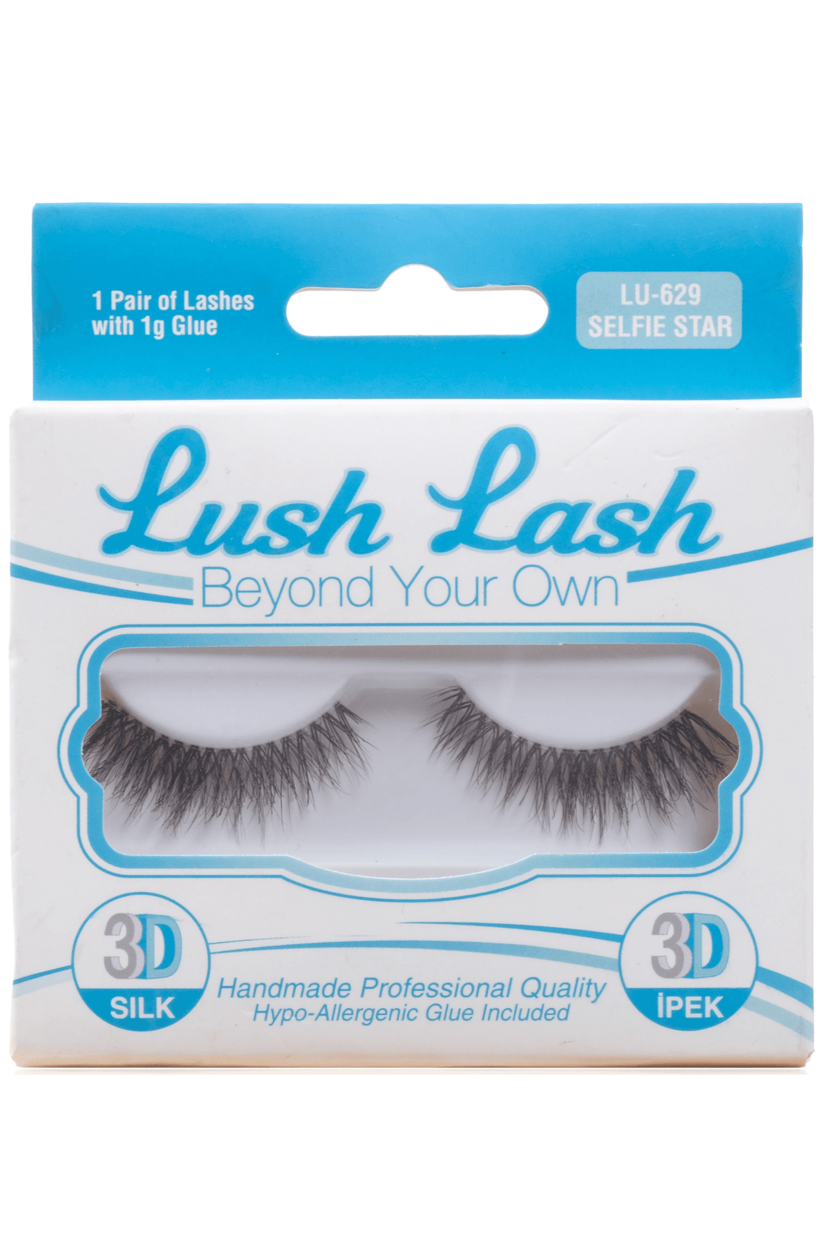 LUSH LASH 3D SILK LASHES SELFIE STAR