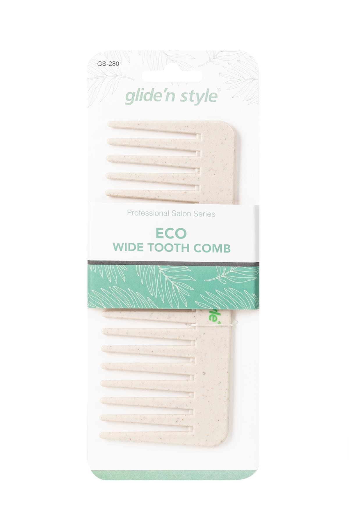 Glide'n Style Eco Wide Tooth Comb – Profesyonel Salon Serisi Çevre Dostu Geniş Dişli Tarak