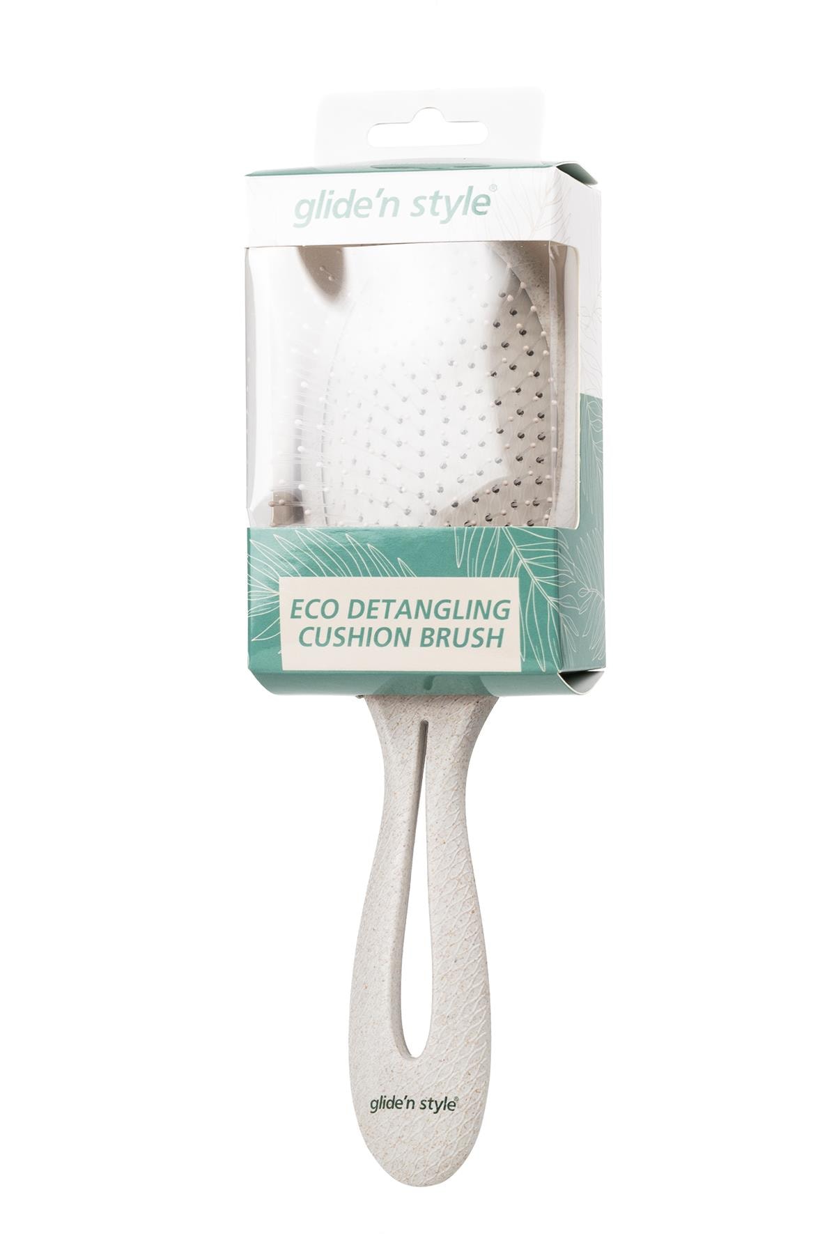 Glide’n Style Eco Detangling Cushion Brush – Doğa Dostu Saç Açıcı Fırça