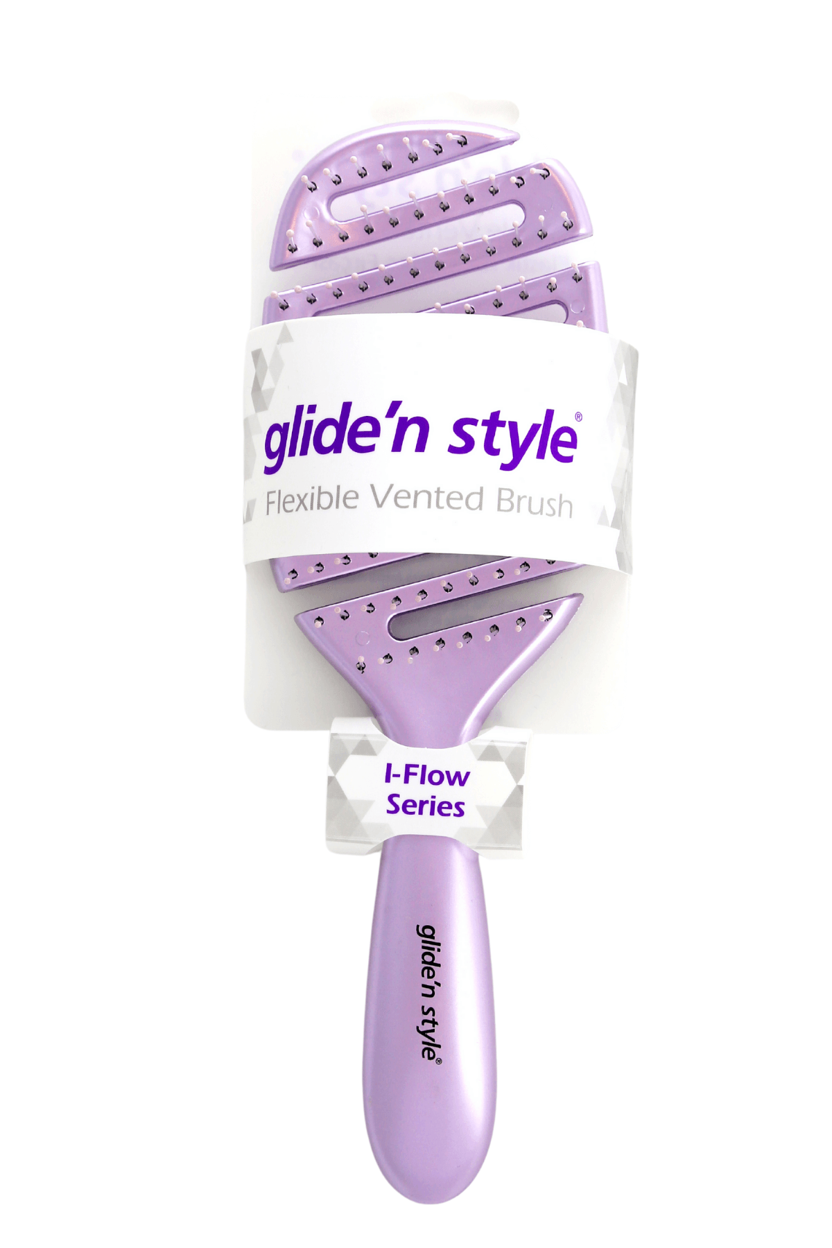 GLIDE'N STYLE HAIR BRUSH WITH ELASTIC CHANNEL